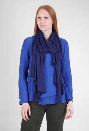 Love Cashmere Scarf, Blueberry Winter Essential