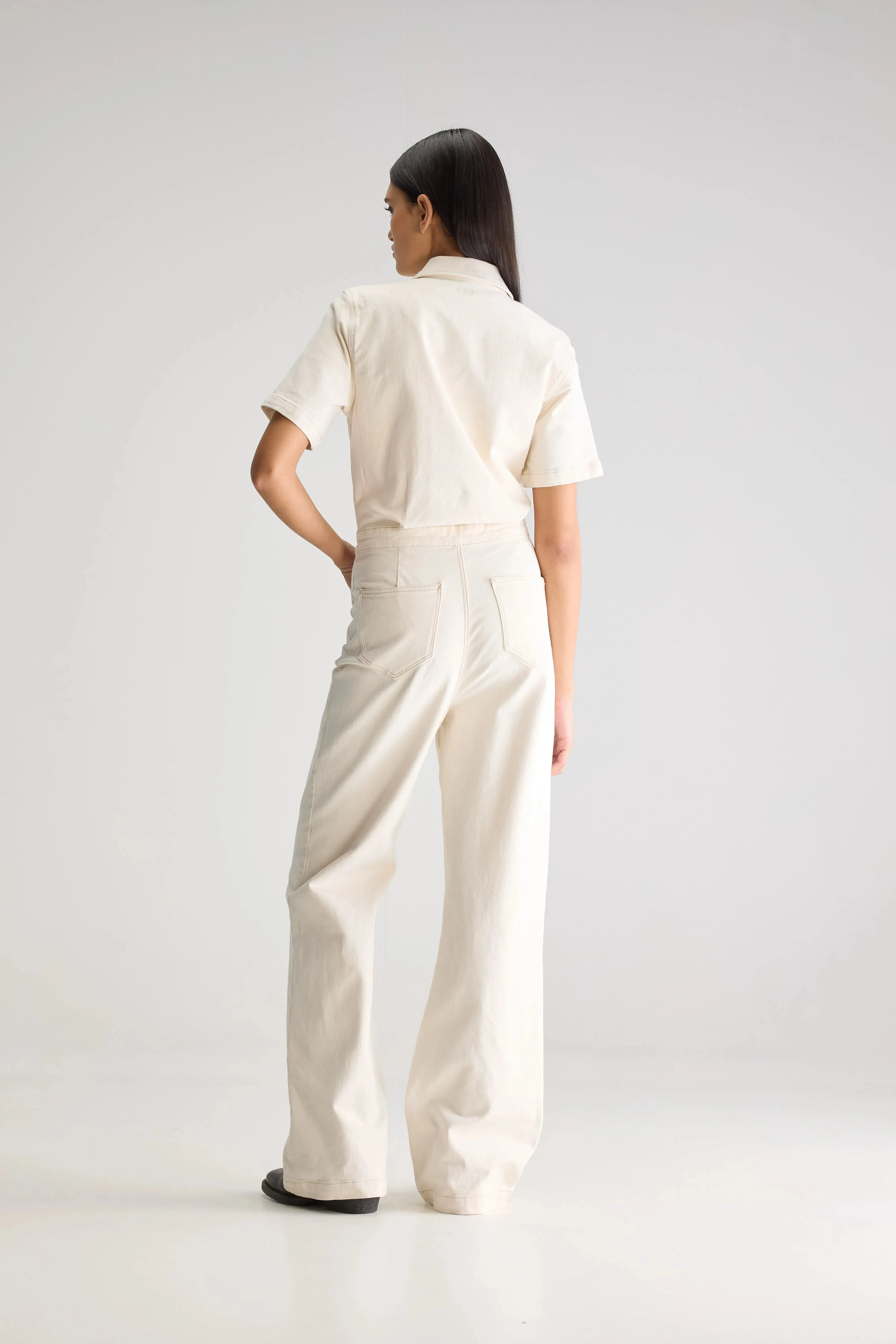 Pamelia denim jumpsuit (251 / W / NATURAL) Cool apparel