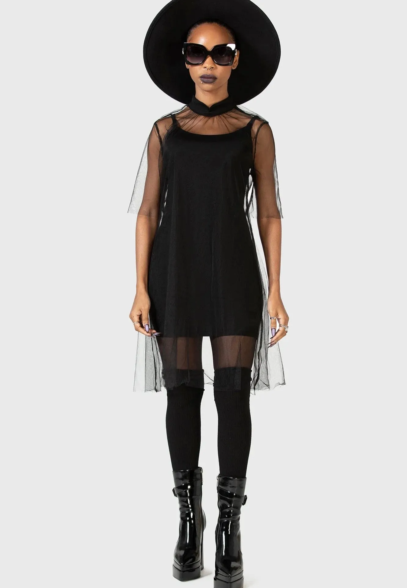 Panel Design Killstar x Kihilist - Ravaged Spirit Mini Black - Dress