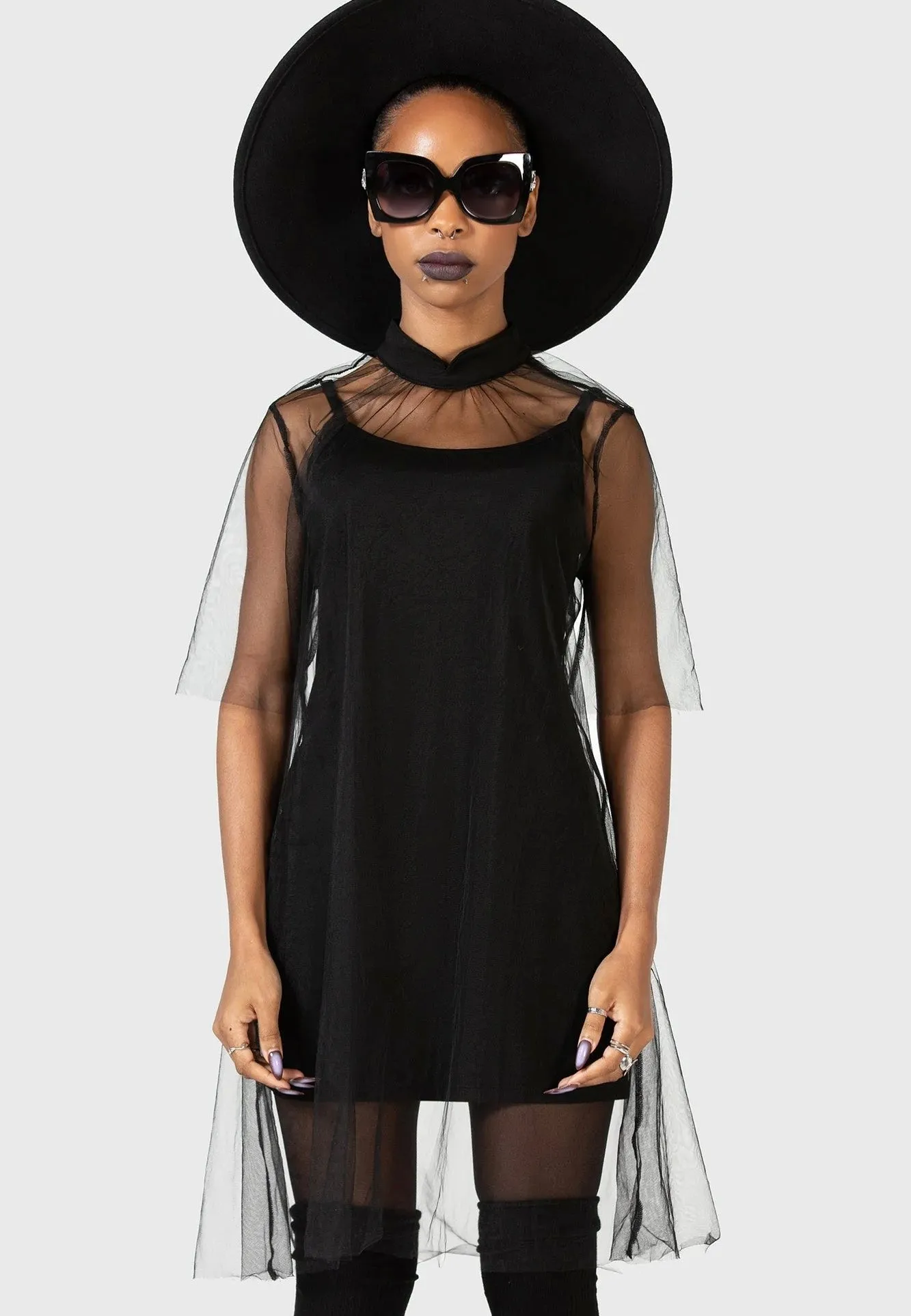 Panel Design Killstar x Kihilist - Ravaged Spirit Mini Black - Dress