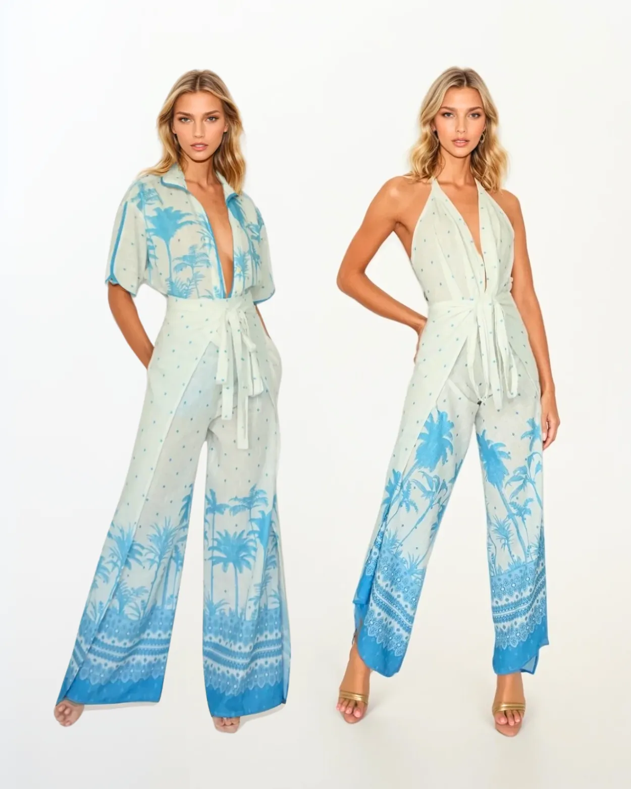 Palma Blue_model1 Des:Model is 58 C cup and wears size S and US 4