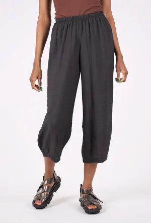 Comfy Stretch Active Lifestyle Parachute Cropped Dart Pant, Lights Out