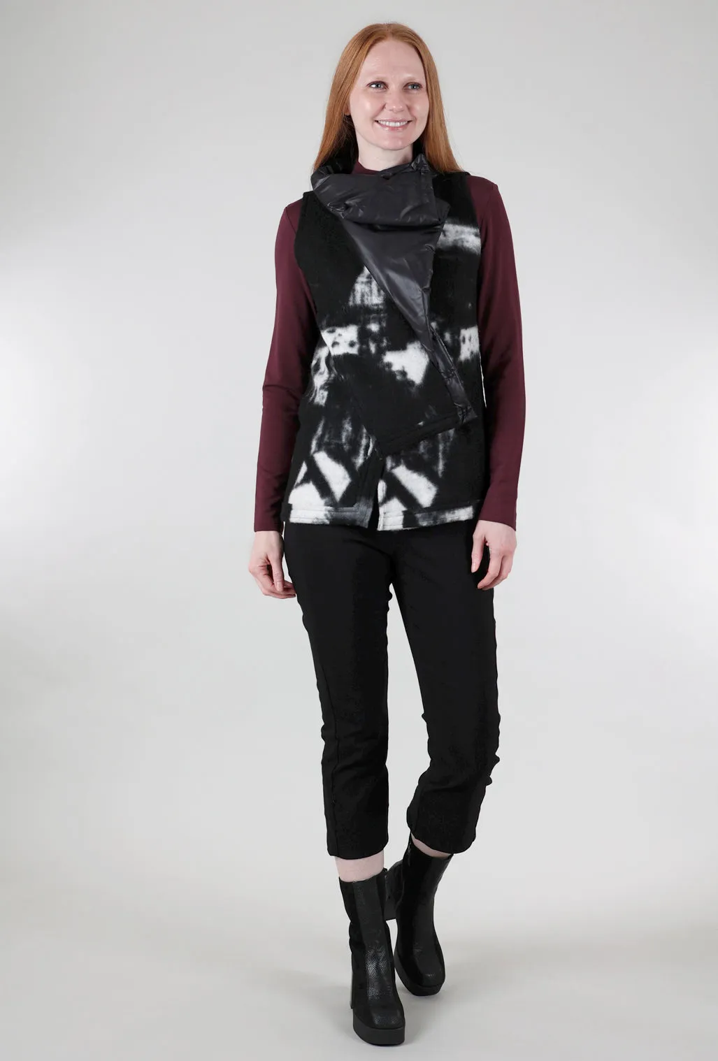 Parson Crop Pant, Black Perfect Fit