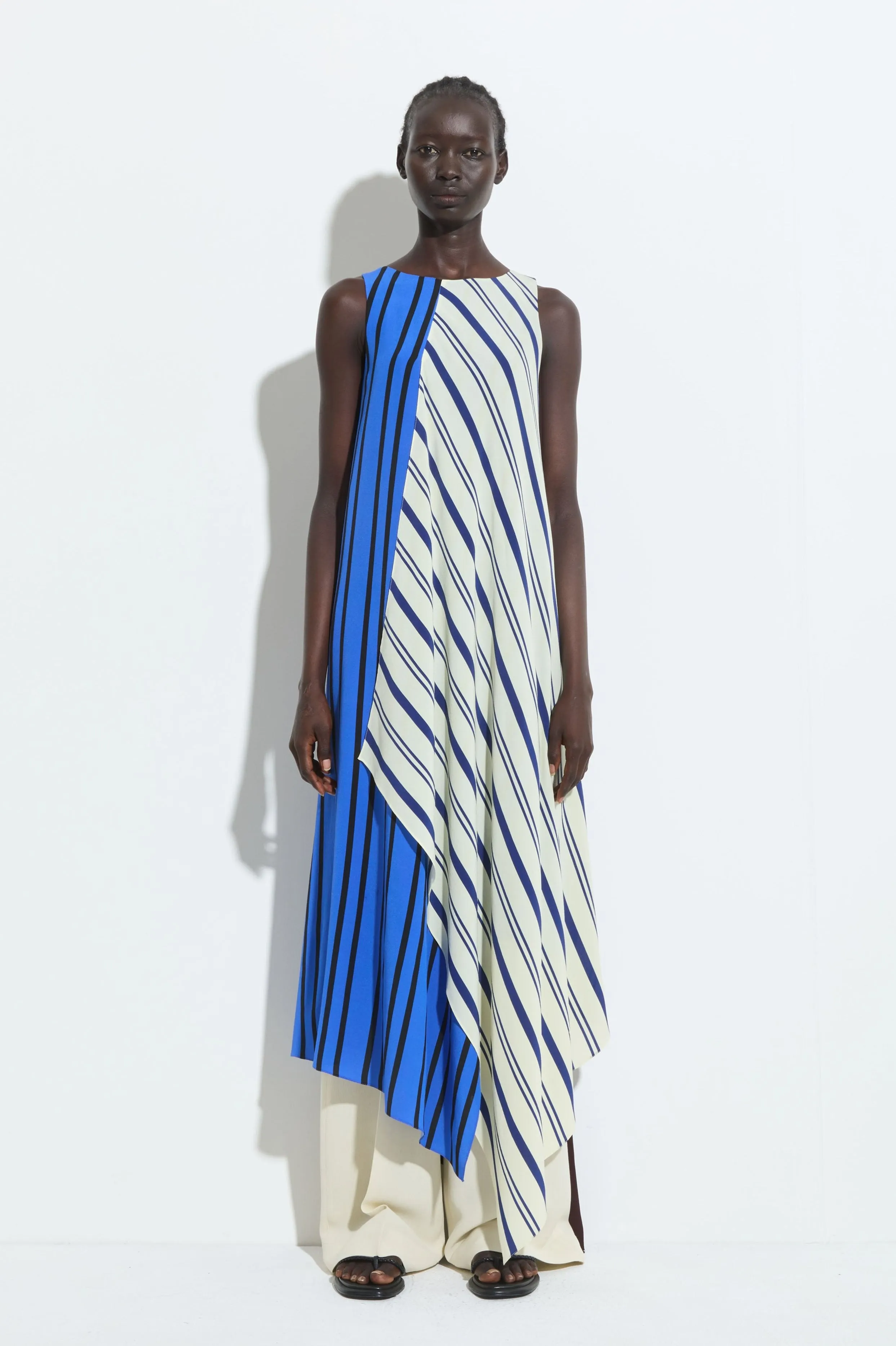 Party fashion Layered Blue Vanilla Dress