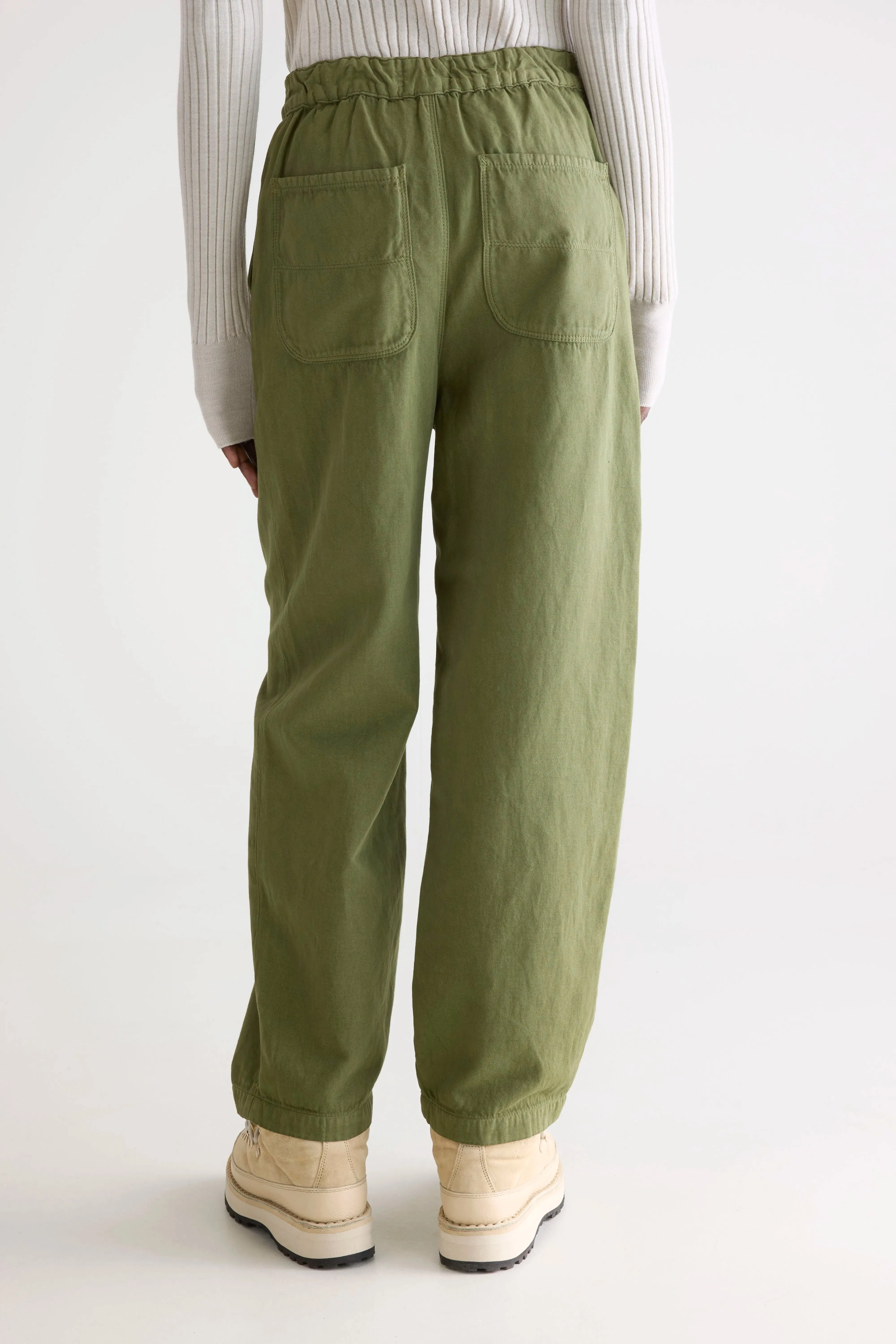 Pasop relaxed trousers (252 / W / ARMY) Versatile Fit
