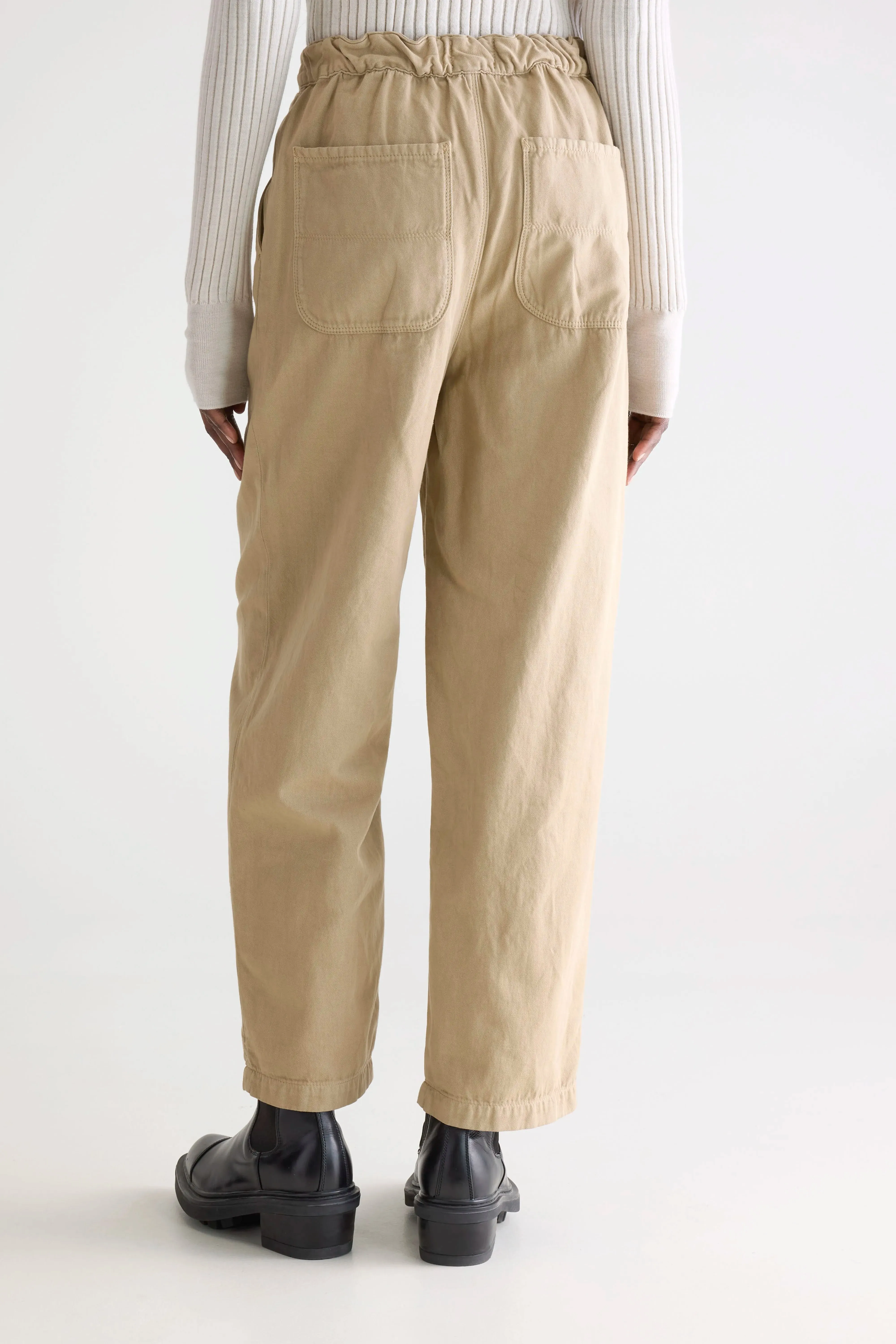 Pasop relaxed trousers (252 / W / CLAY) Premium Waist
