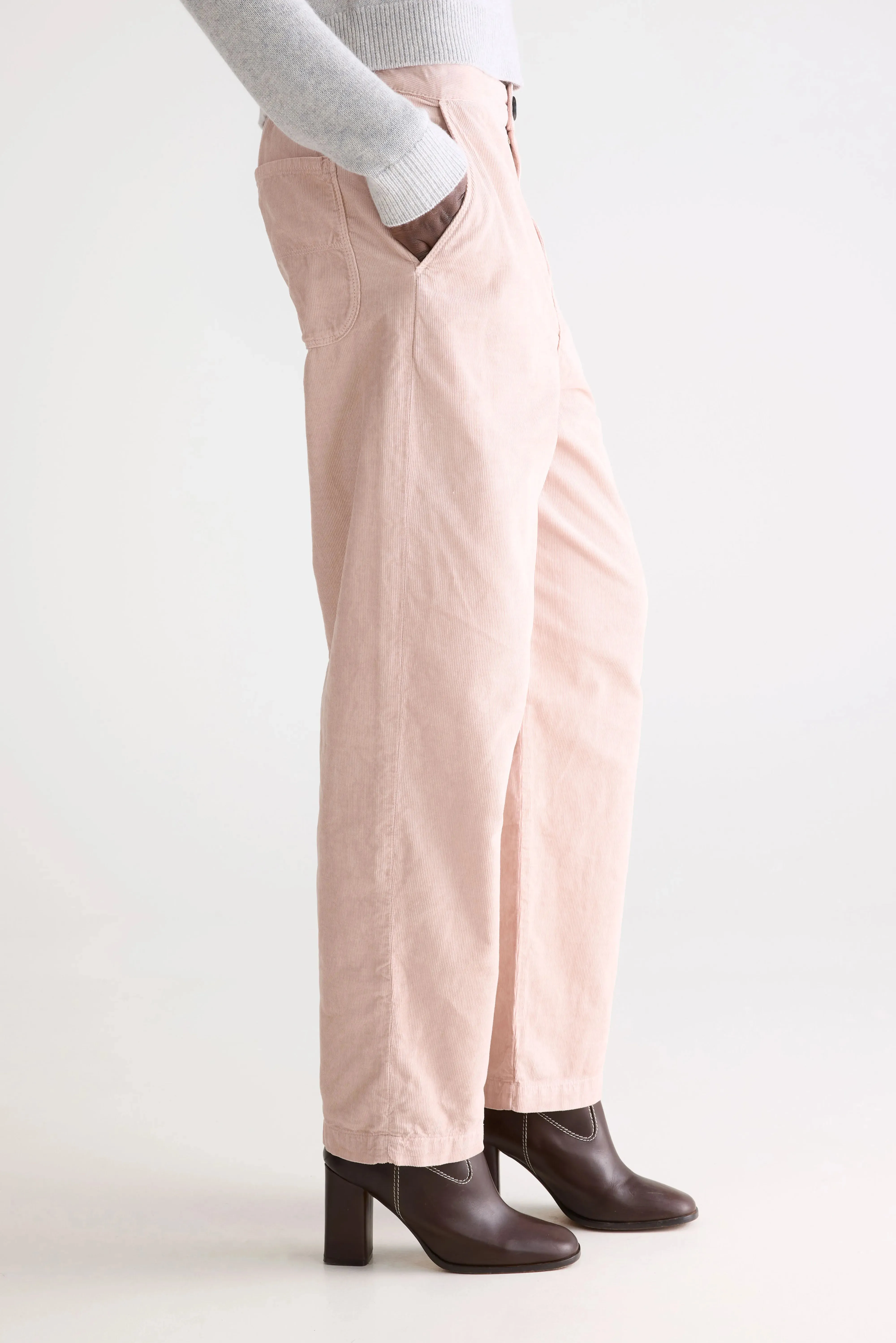 Pasop relaxed trousers (252 / W / MISTY) Flexible Fit
