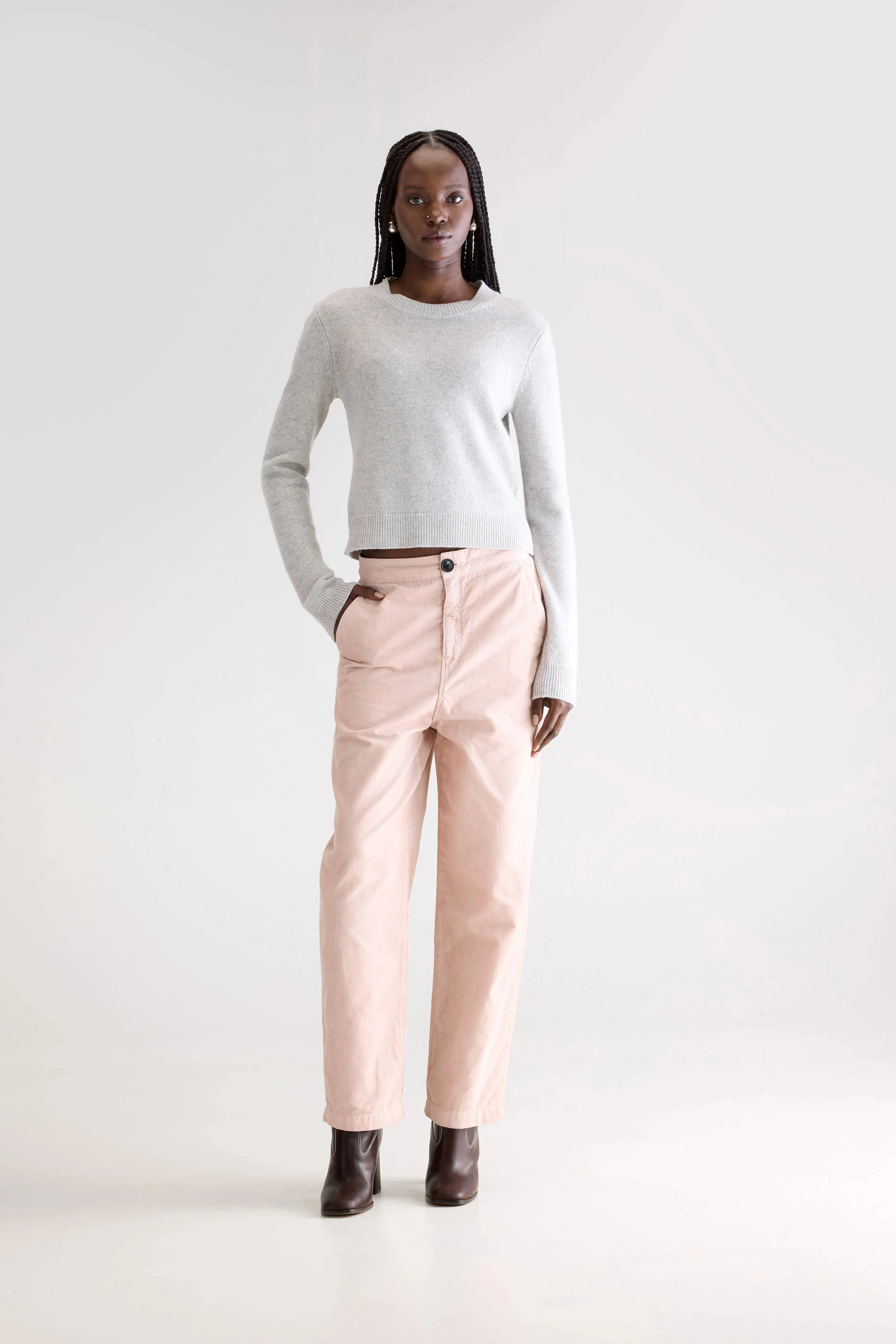 Pasop relaxed trousers (252 / W / MISTY) Flexible Fit