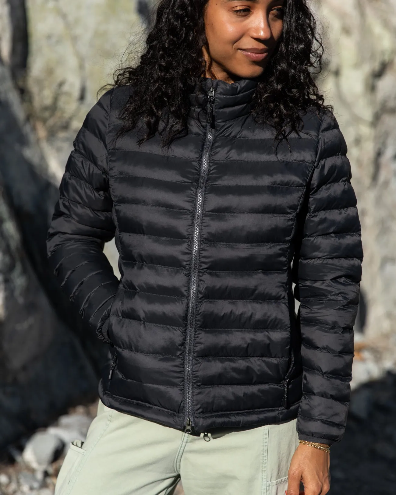 Patchwork style Women's Gale ACT Puffer Jacket