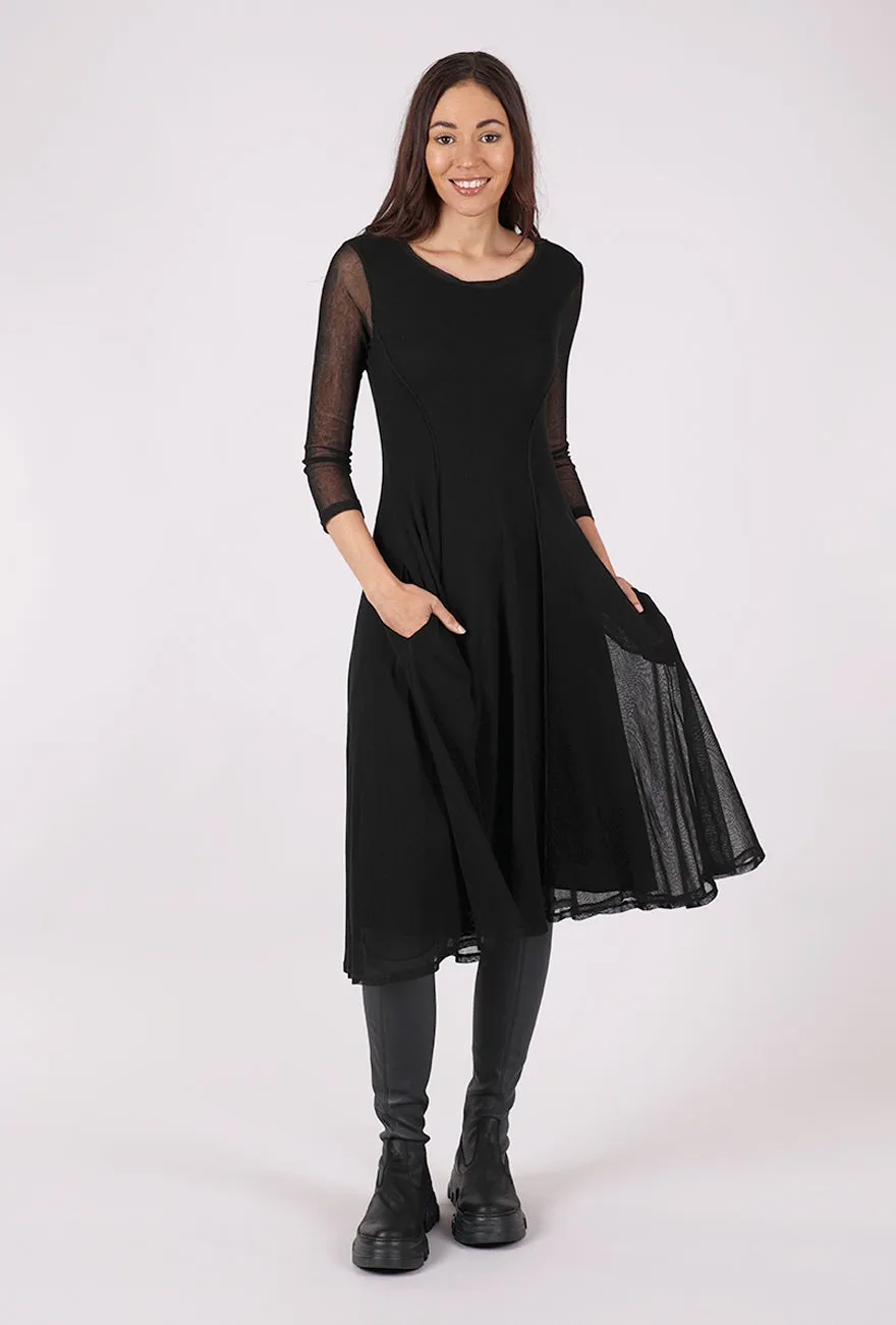 Pendulum Dress, Black Party outfit