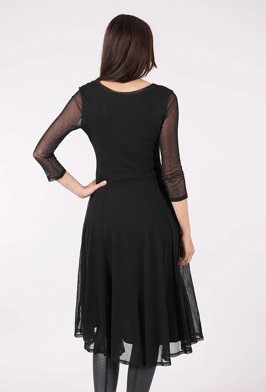 Pendulum Dress, Black Party outfit