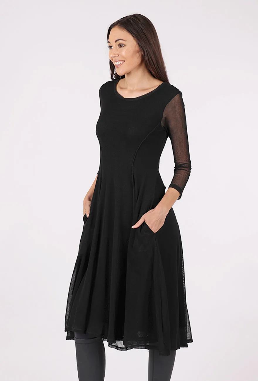 Pendulum Dress, Black Party outfit