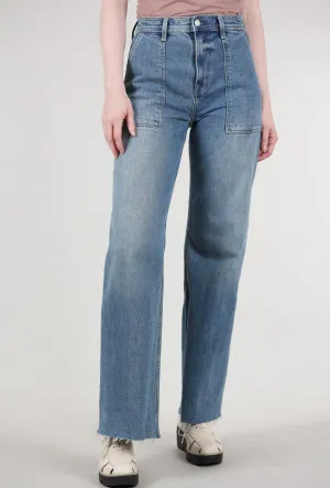Penny Utility Wide Leg Denim, Canal Freedom Fit Active Lifestyle