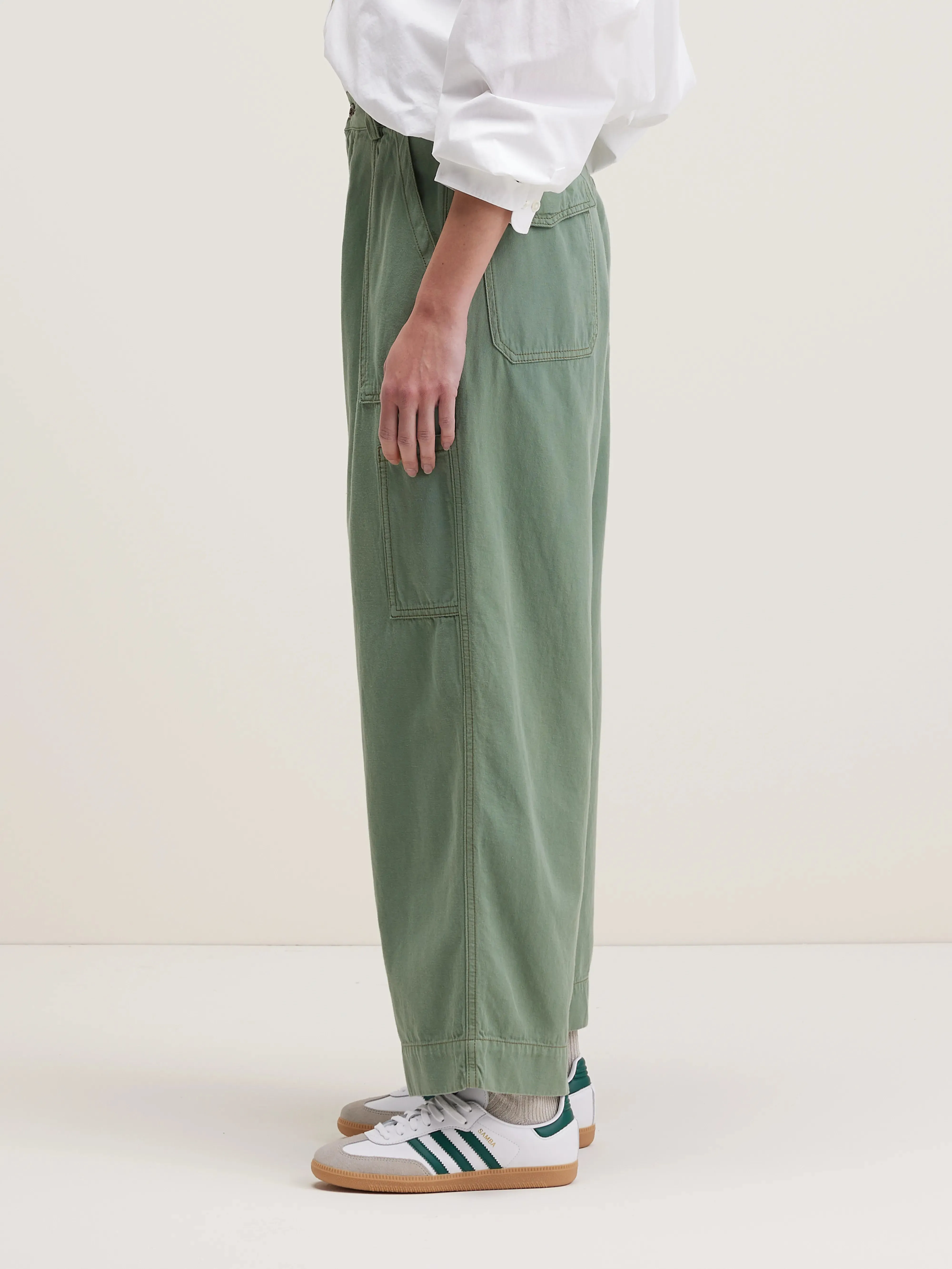 Pepin cargo trousers (242 / W / EUCALYPTUS) Cozy Design
