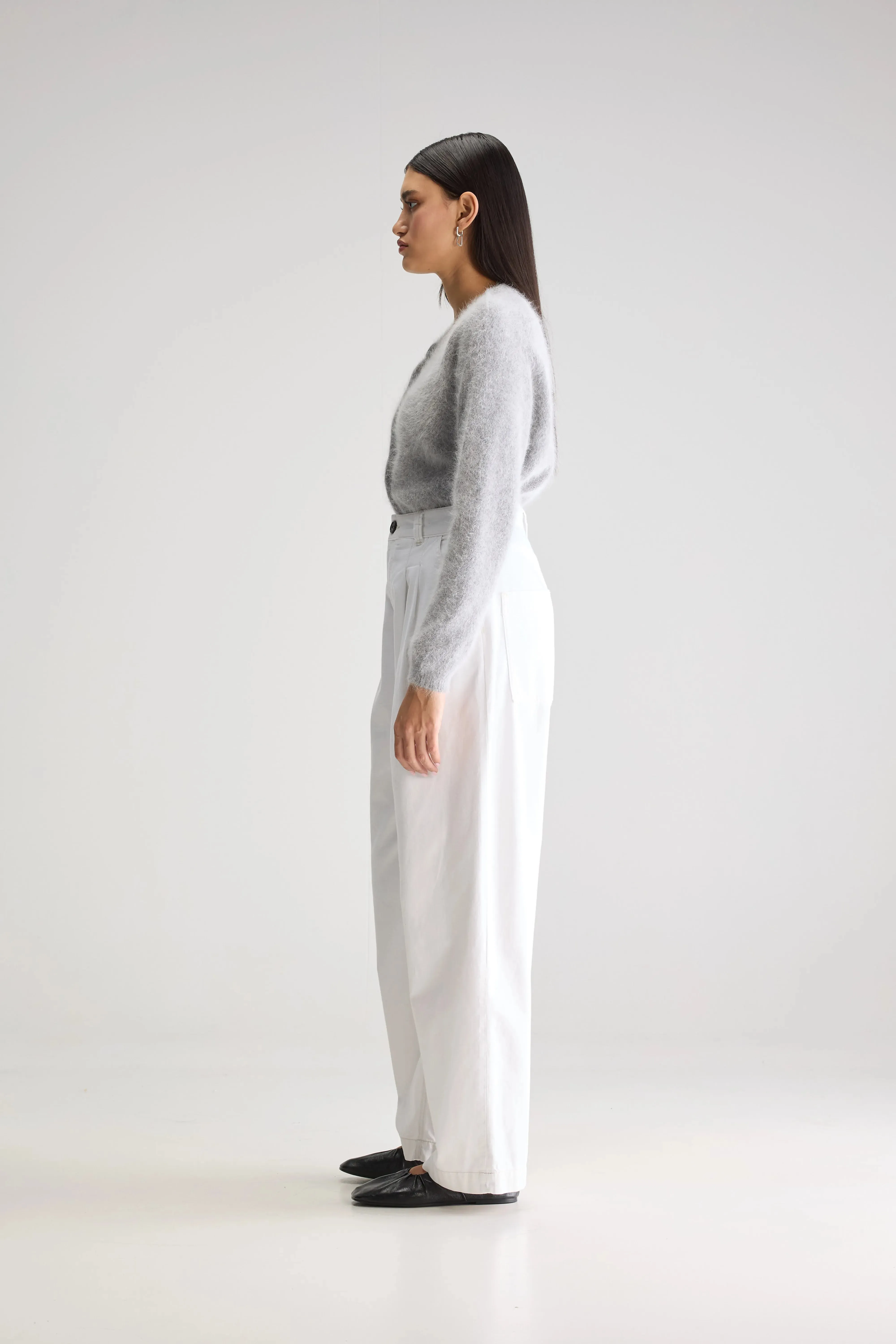 Perfect Design Pristine wide trousers (251 / W / WHITE)