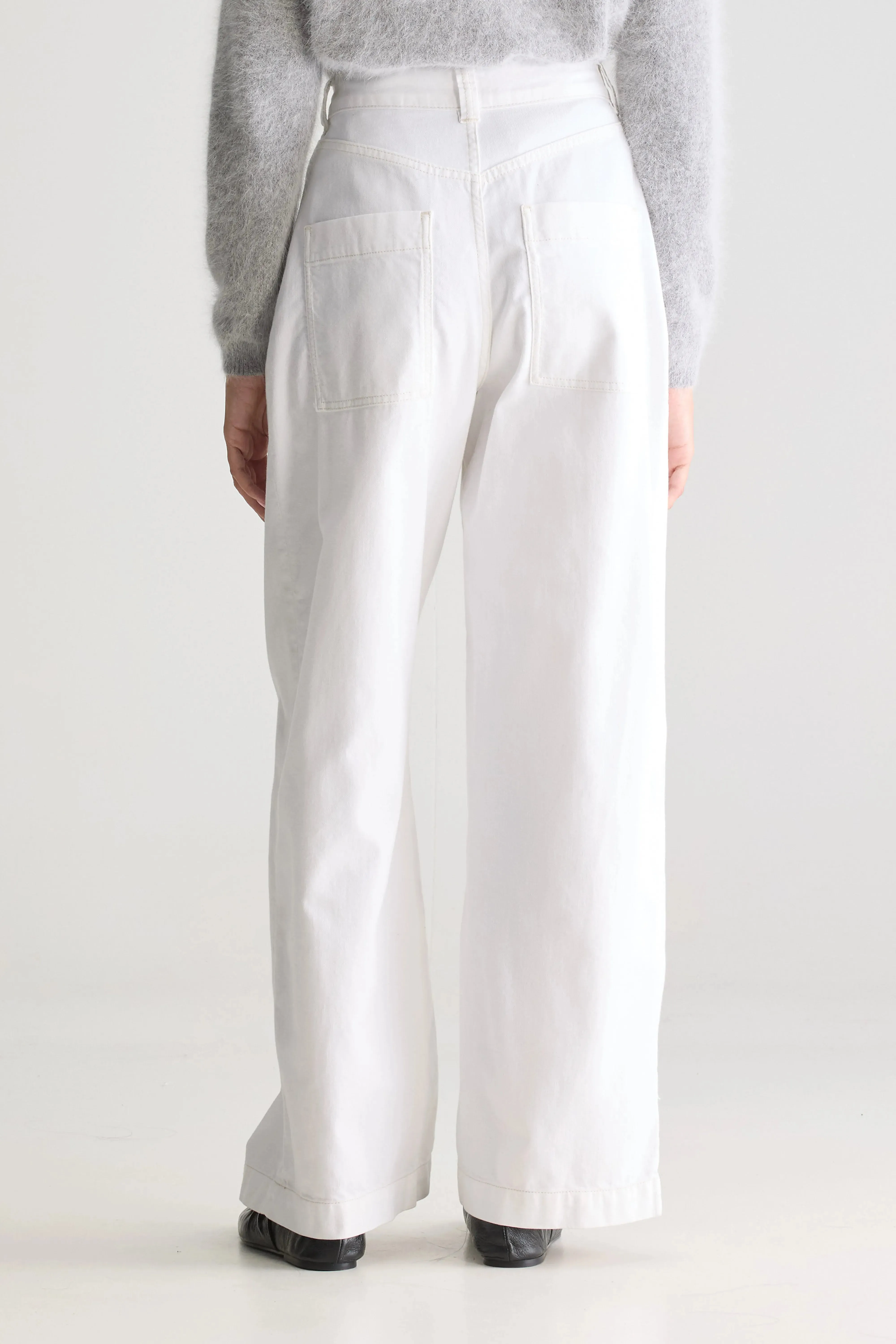 Perfect Design Pristine wide trousers (251 / W / WHITE)