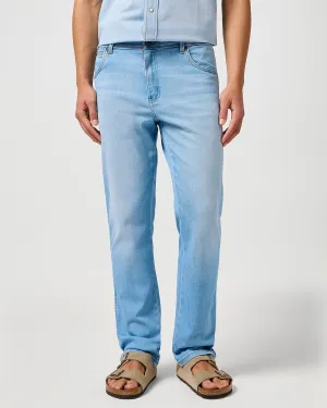 Wrangler Texas Stretch '365 Cool' Lightweight Authentic Straight Mens Jeans - Cool Light | Wrangler Jeans | JEANSTORE