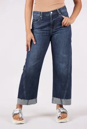 Kacey Mid-Rise Cuffed Boyfriend, Cultivate Button front Classic Cut