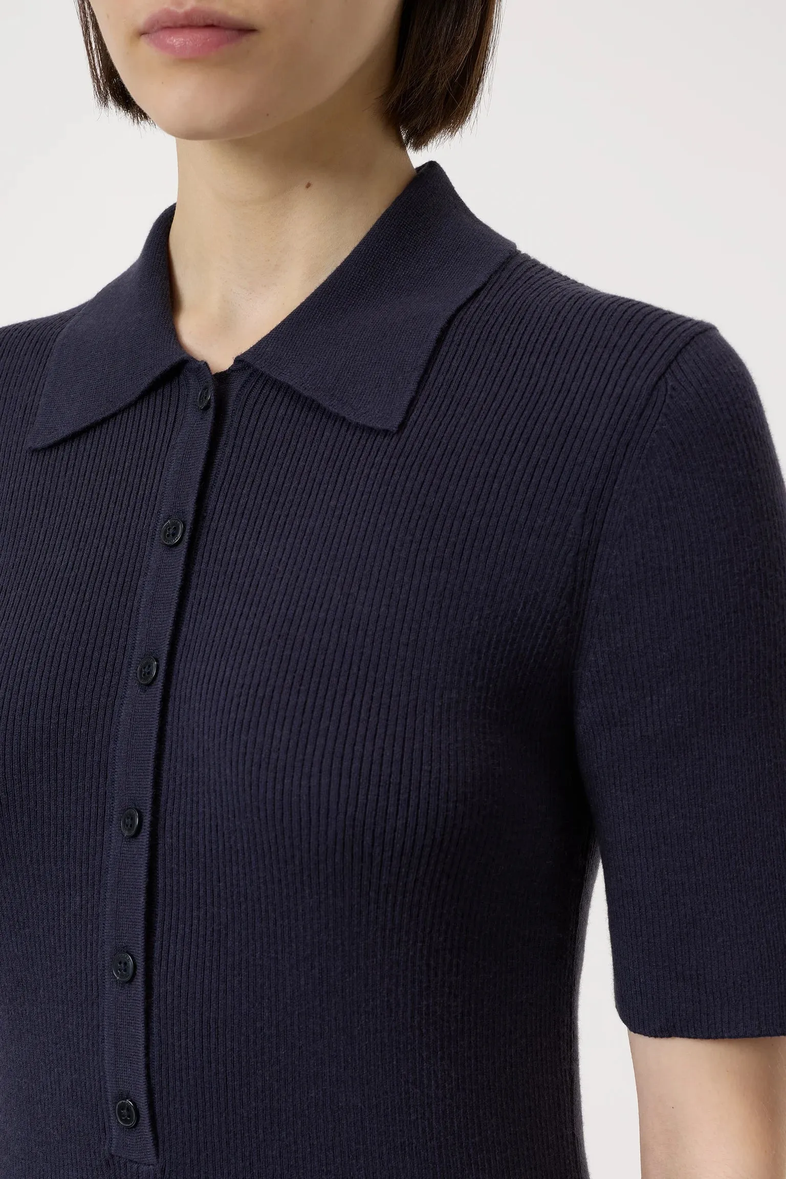 Perfect Layers Polo Dark Navy SS