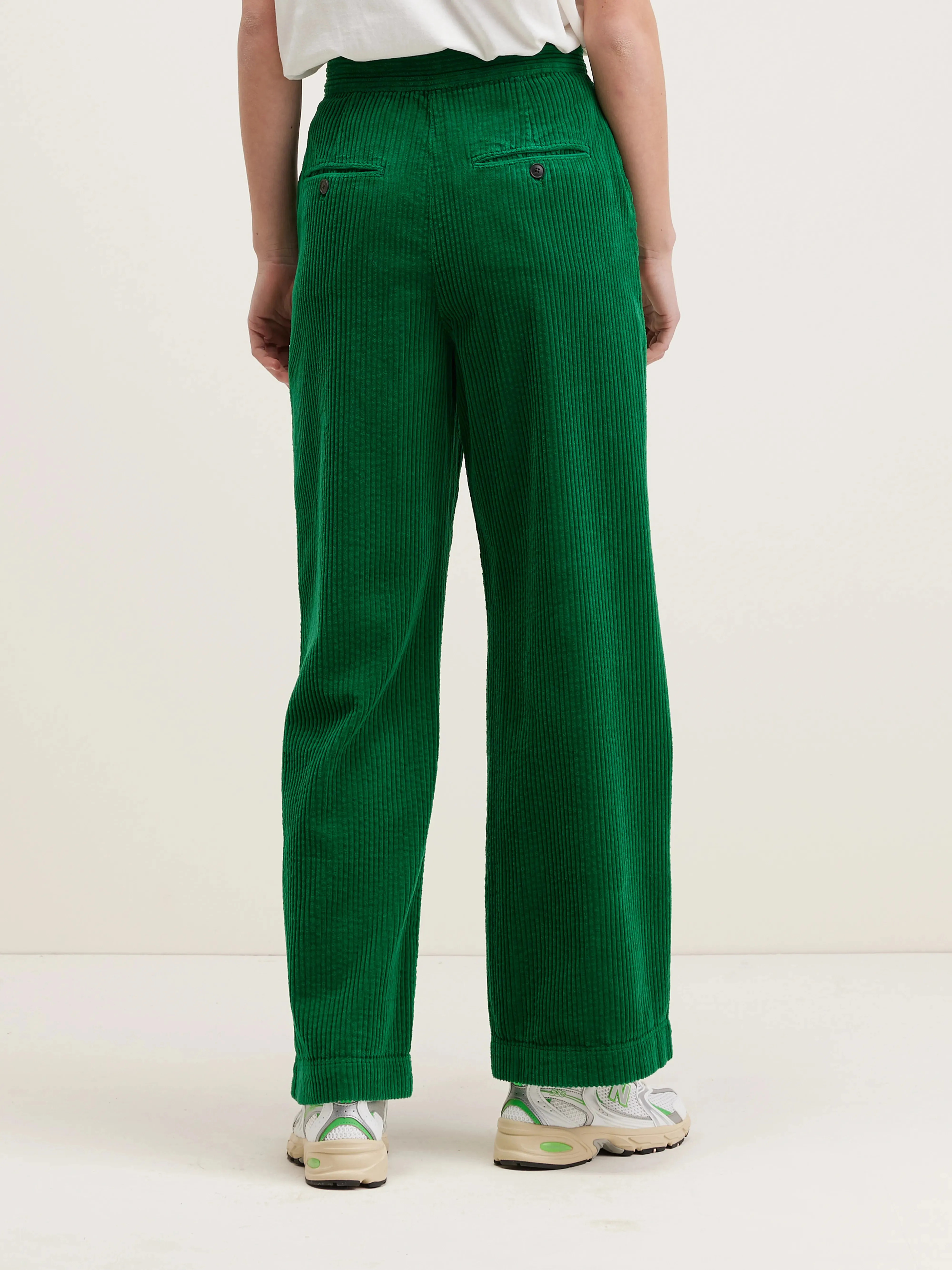 Perfect Look Gabor straight wide trousers (242 / W / CHLOROPHILE)