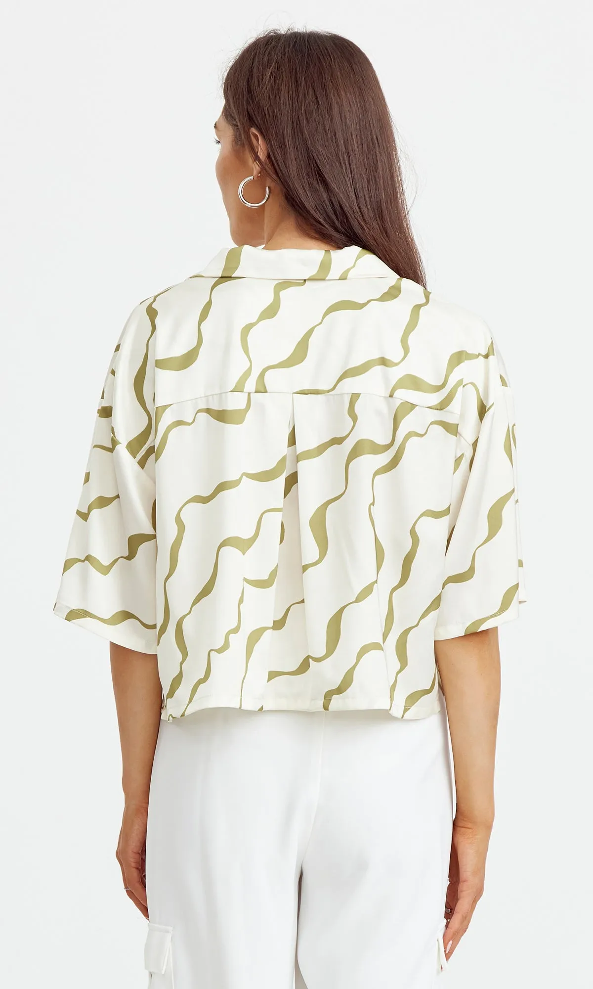 Pia Oversized Shirt Blouse Soft Fabrics