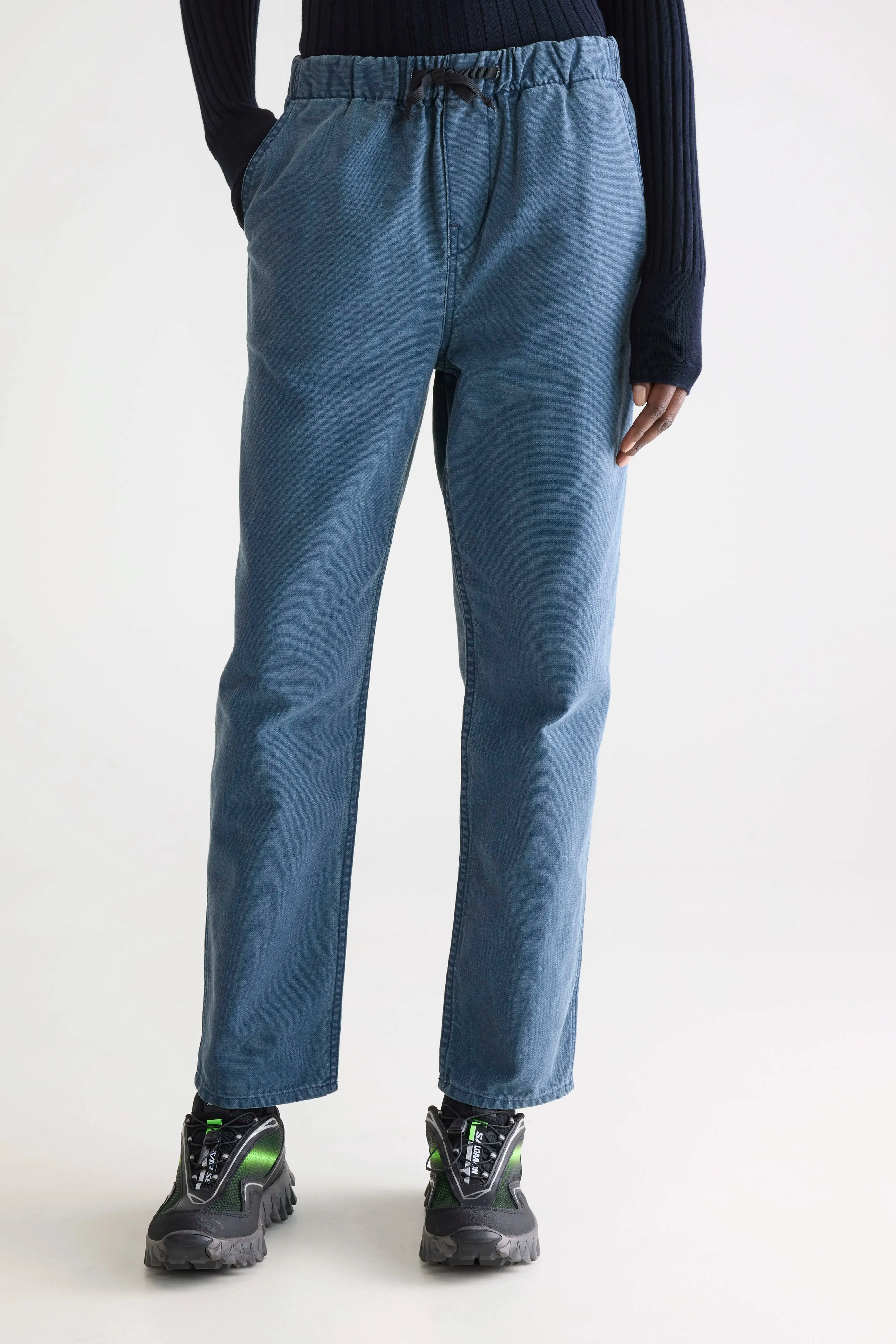 Pizzy relaxed trousers (252 / W / BLUES) All-Day Wear