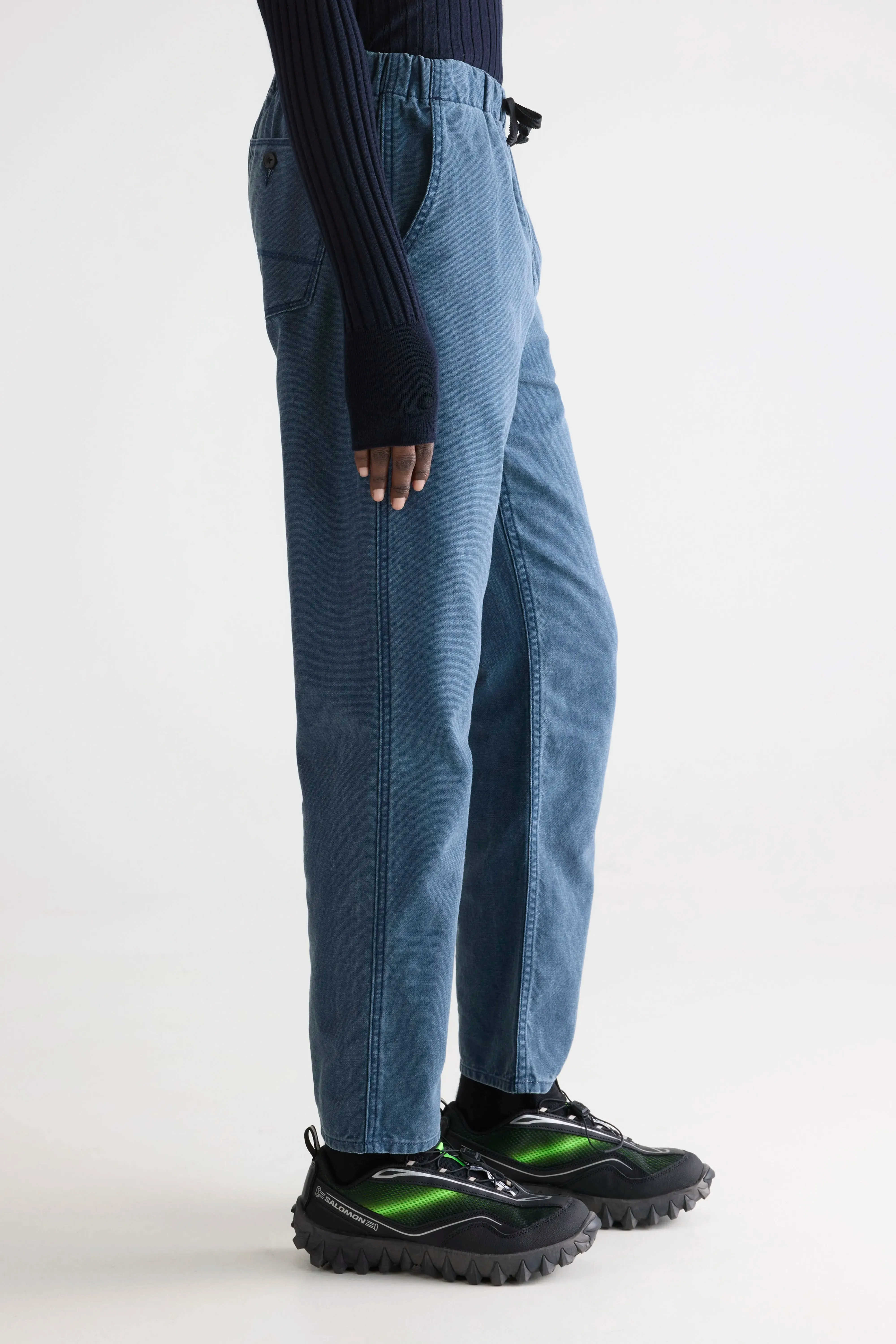 Pizzy relaxed trousers (252 / W / BLUES) All-Day Wear
