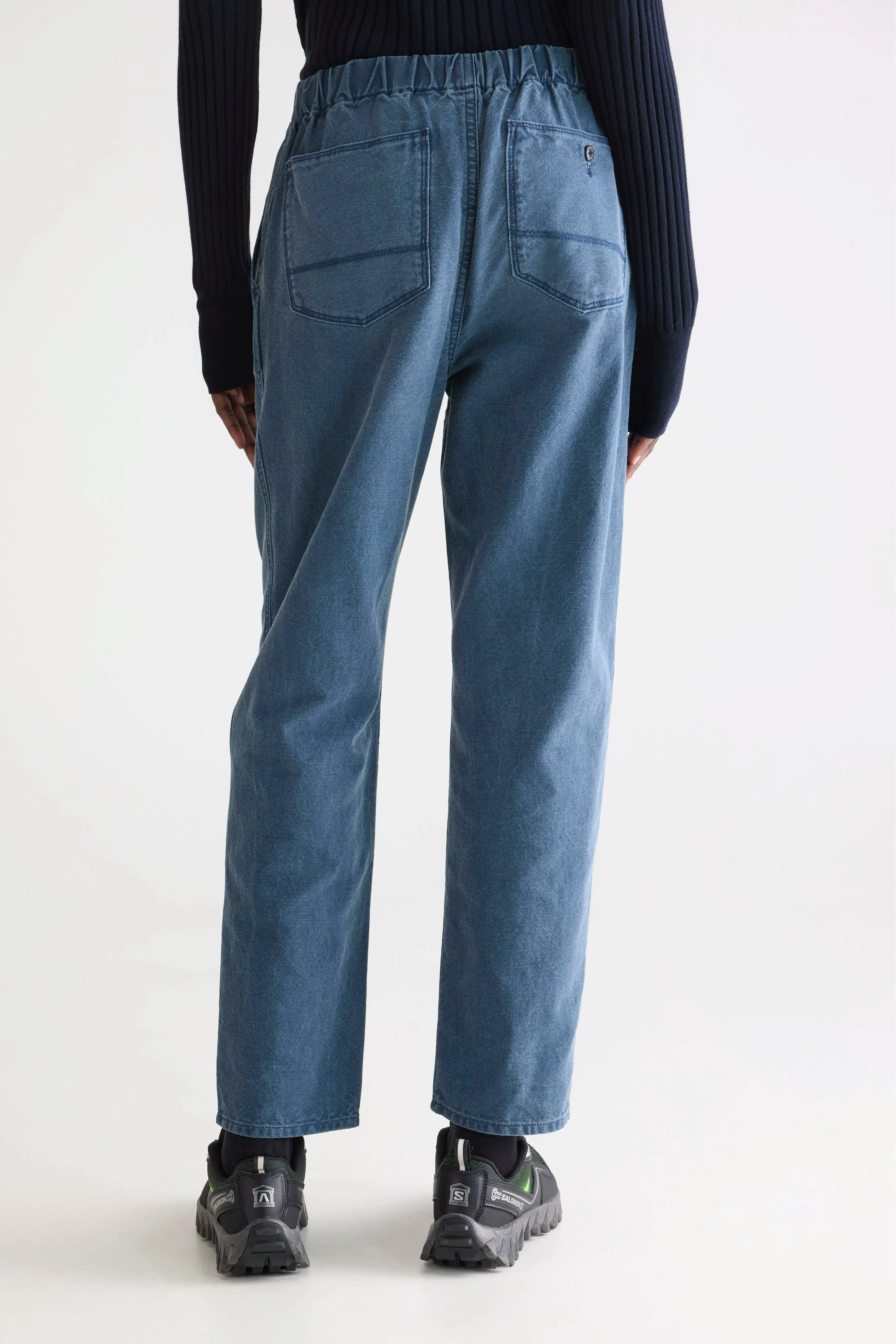 Pizzy relaxed trousers (252 / W / BLUES) All-Day Wear