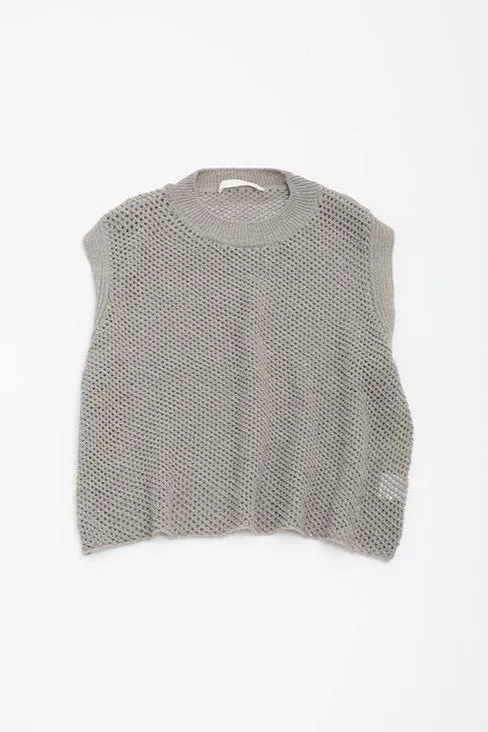 Plush Warmth Linen Flax Vest