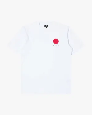 Edwin Japanese Sun Tee - White | Edwin T Shirts | JEANSTORE