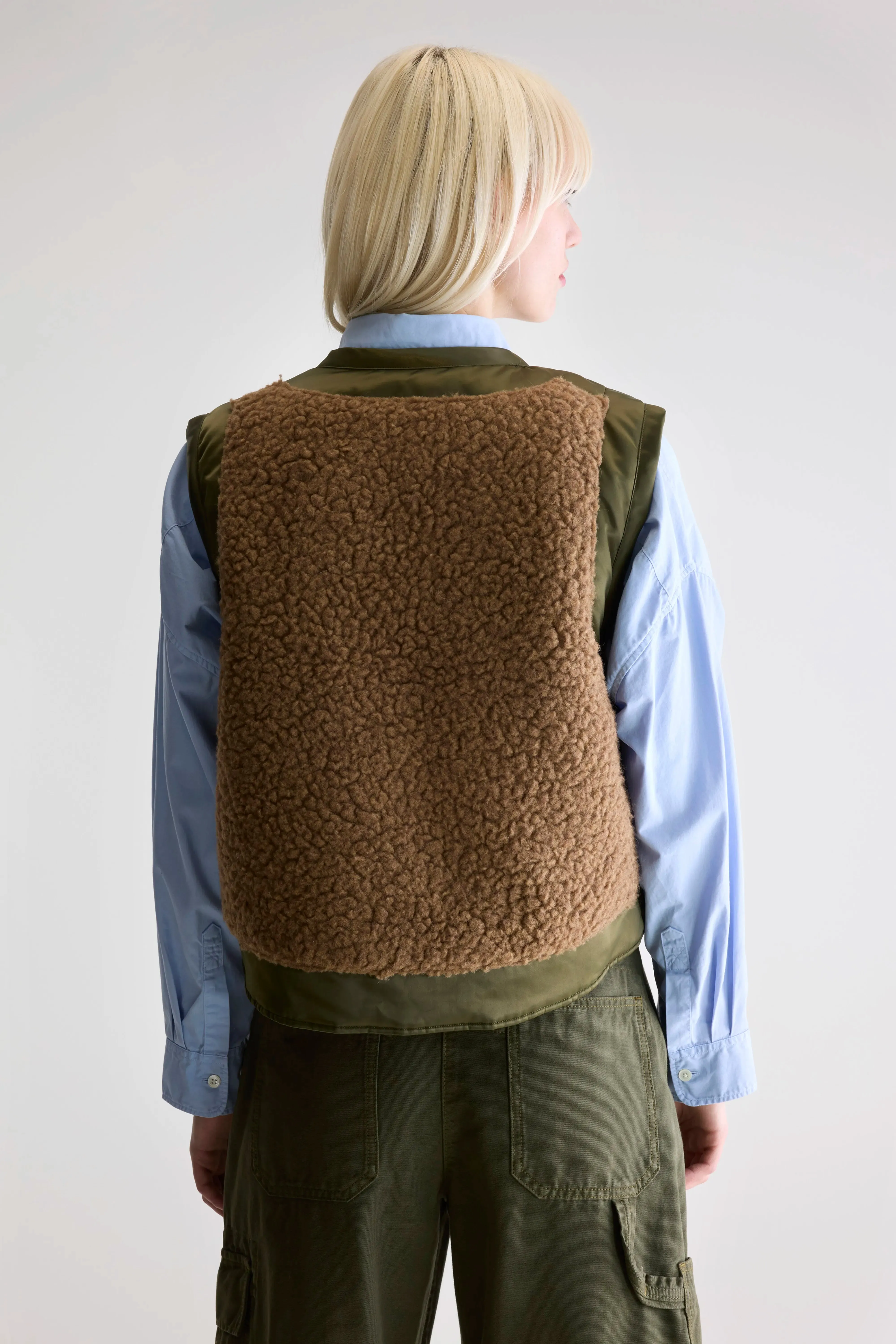Polyester Blend Jensa sleeveless jacket (252 / W / COMBO A)