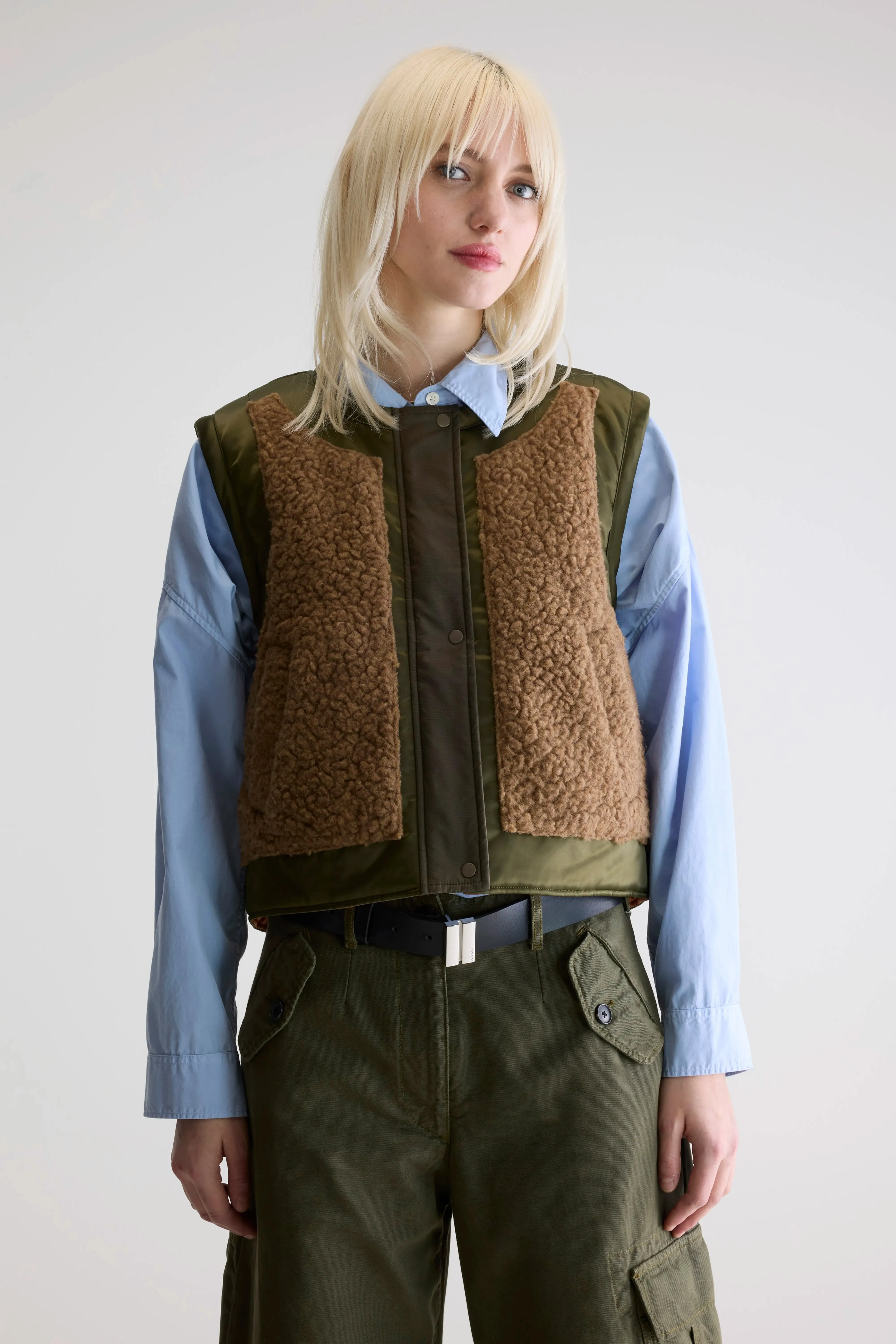 Polyester Blend Jensa sleeveless jacket (252 / W / COMBO A)