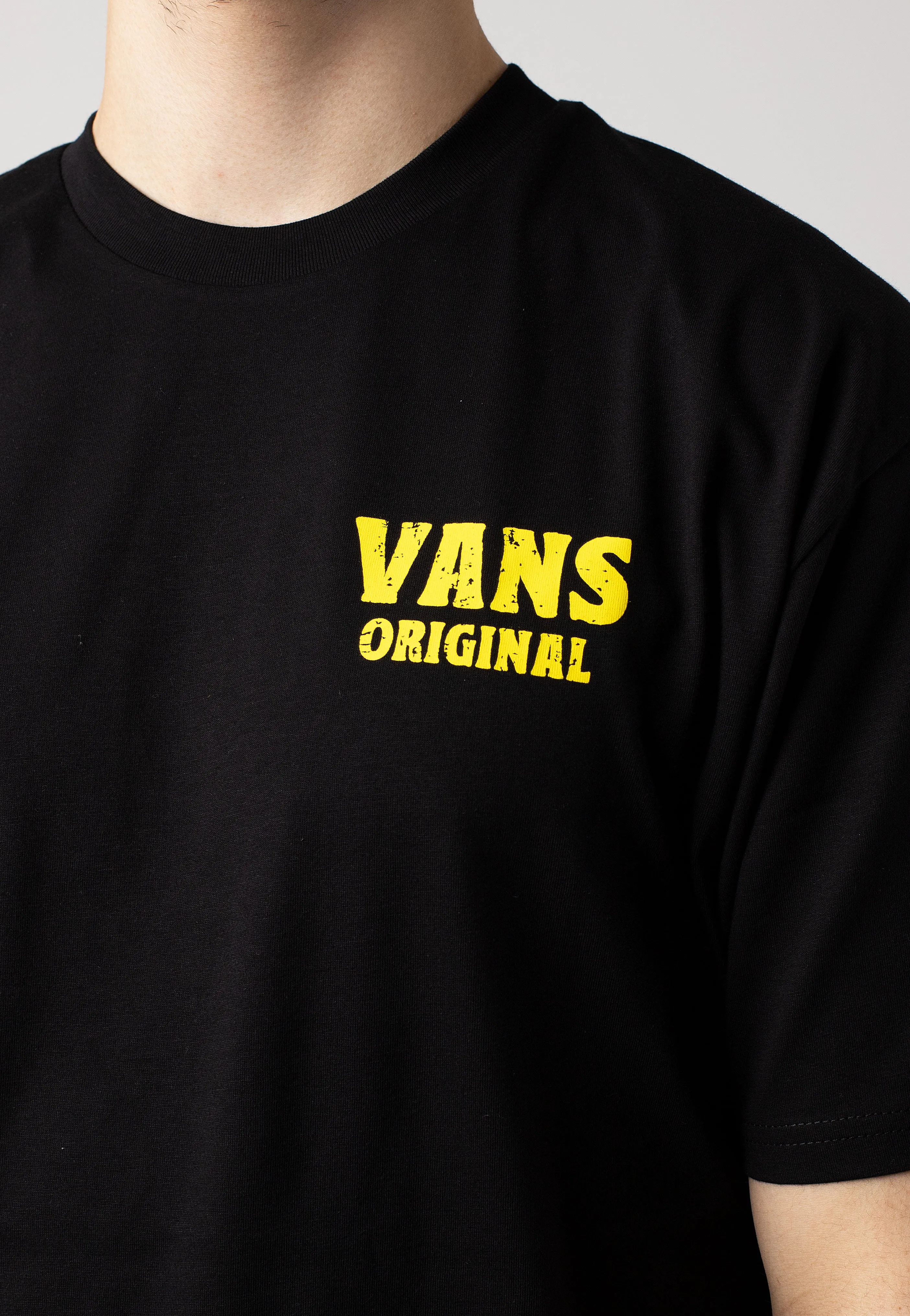 Polyester Blend Vans - Wave Cheers Black - T-Shirt