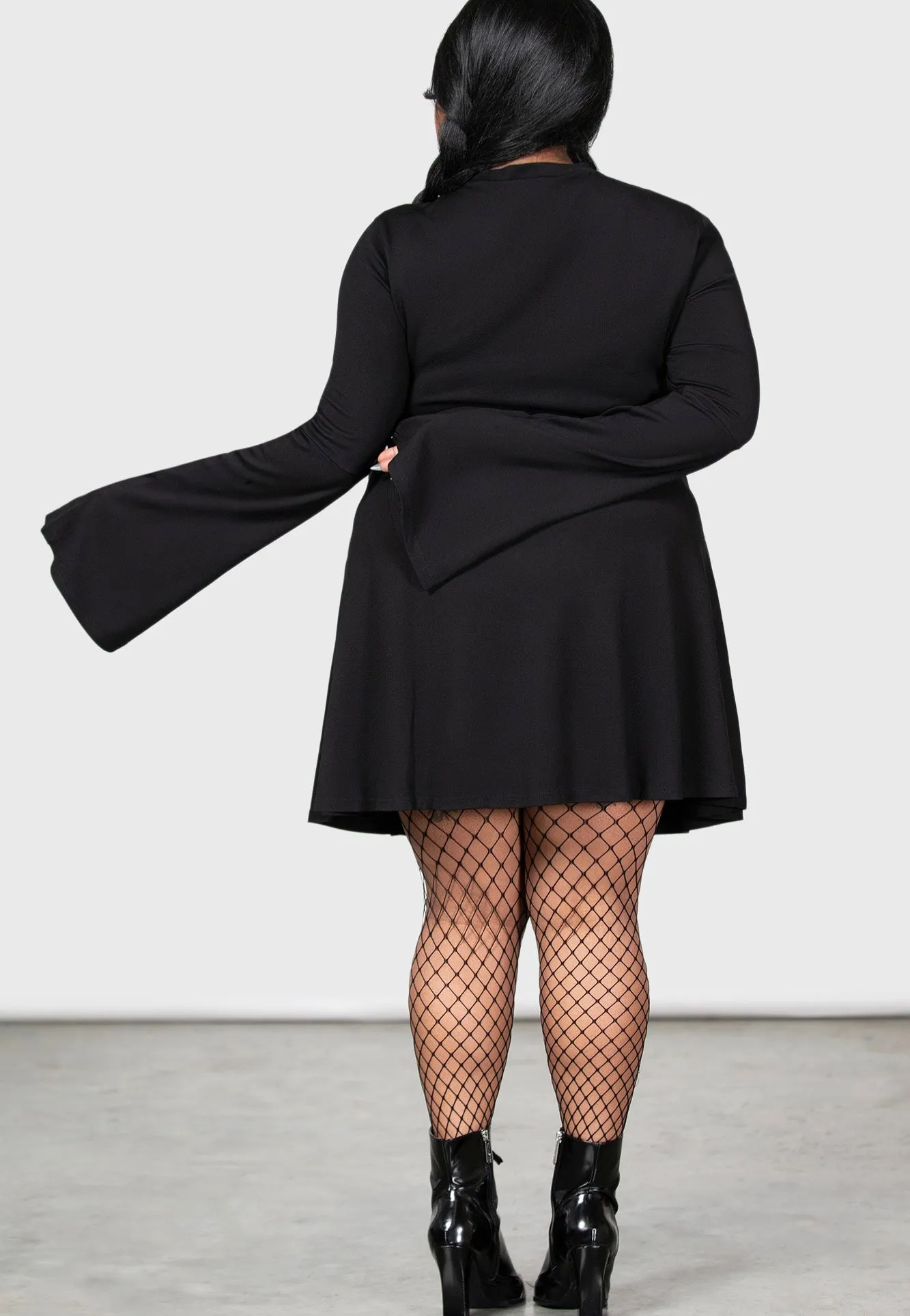 Polyester Garb Killstar & Wednesday - On Wednesdays - Dress