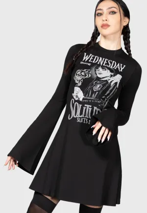 Chic beachwear dress Killstar & Wednesday - On Wednesdays - Dress