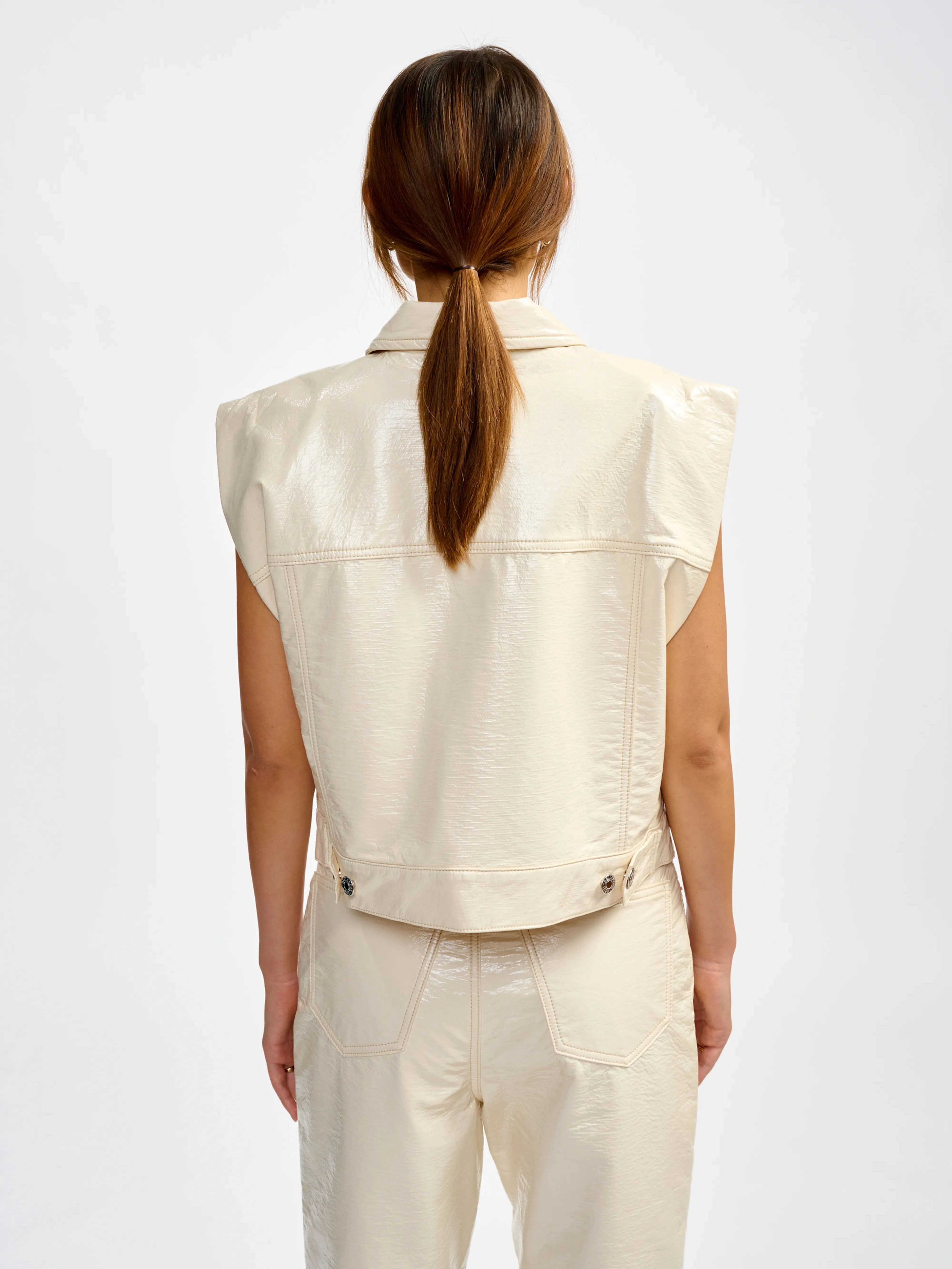 ponk overshirt (241 / W / SHELL) Protective Clean Look
