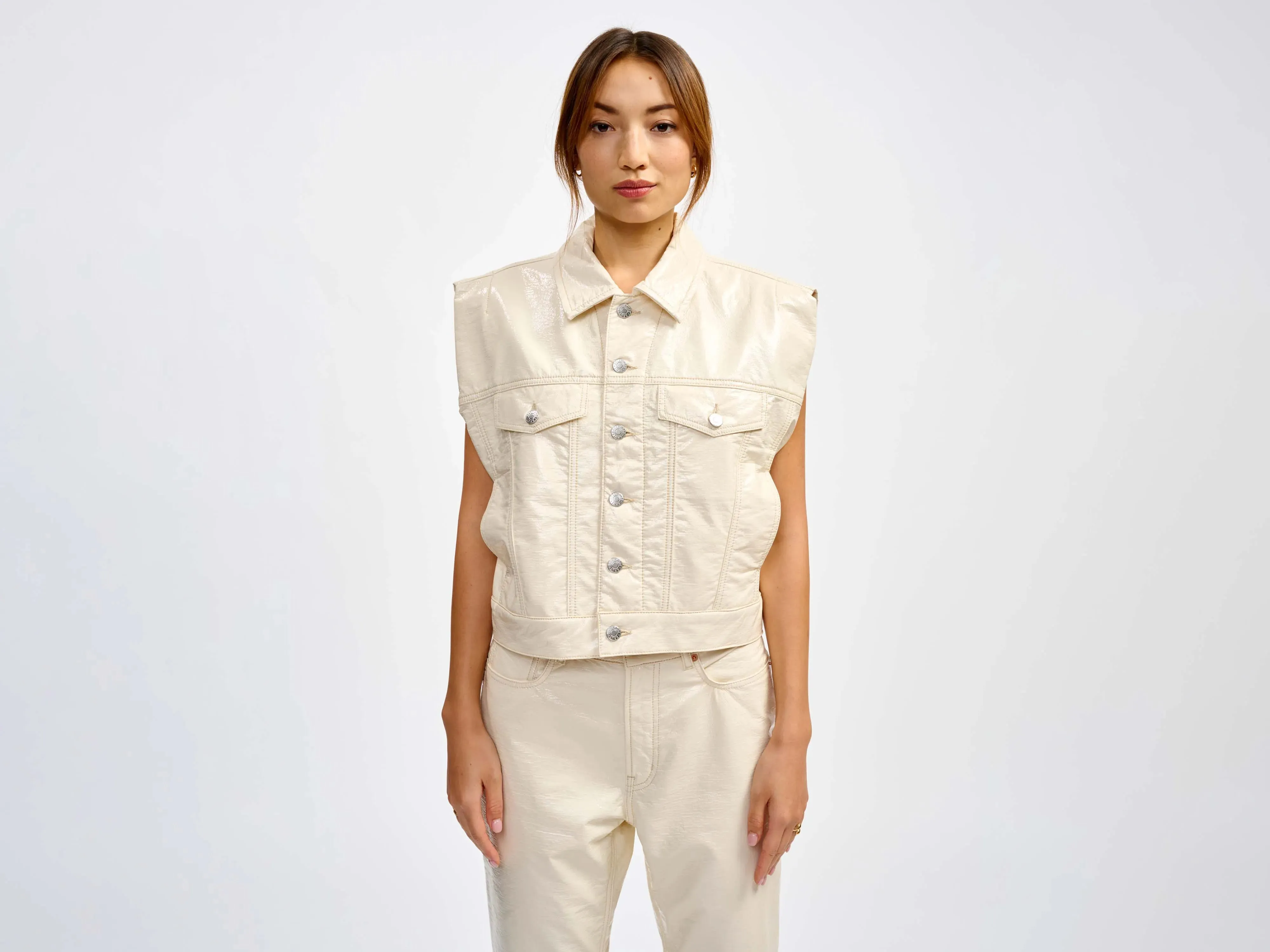 Trendy Feel ponk overshirt (241 / W / SHELL)