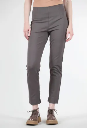 Ponte Knit Zani Pant, Taupe Active Wear Layering Piece