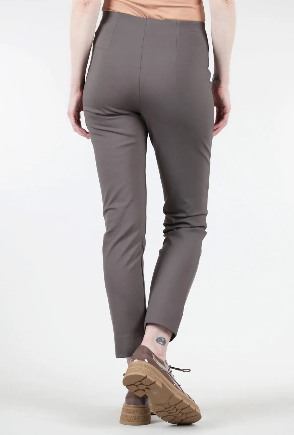 Ponte Knit Zani Pant, Taupe Daily Fit