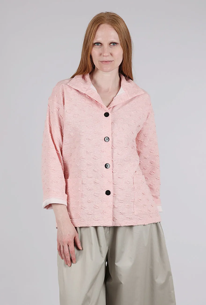 Popcorn Dot Jacket, Pink Eco Nice Style Staple