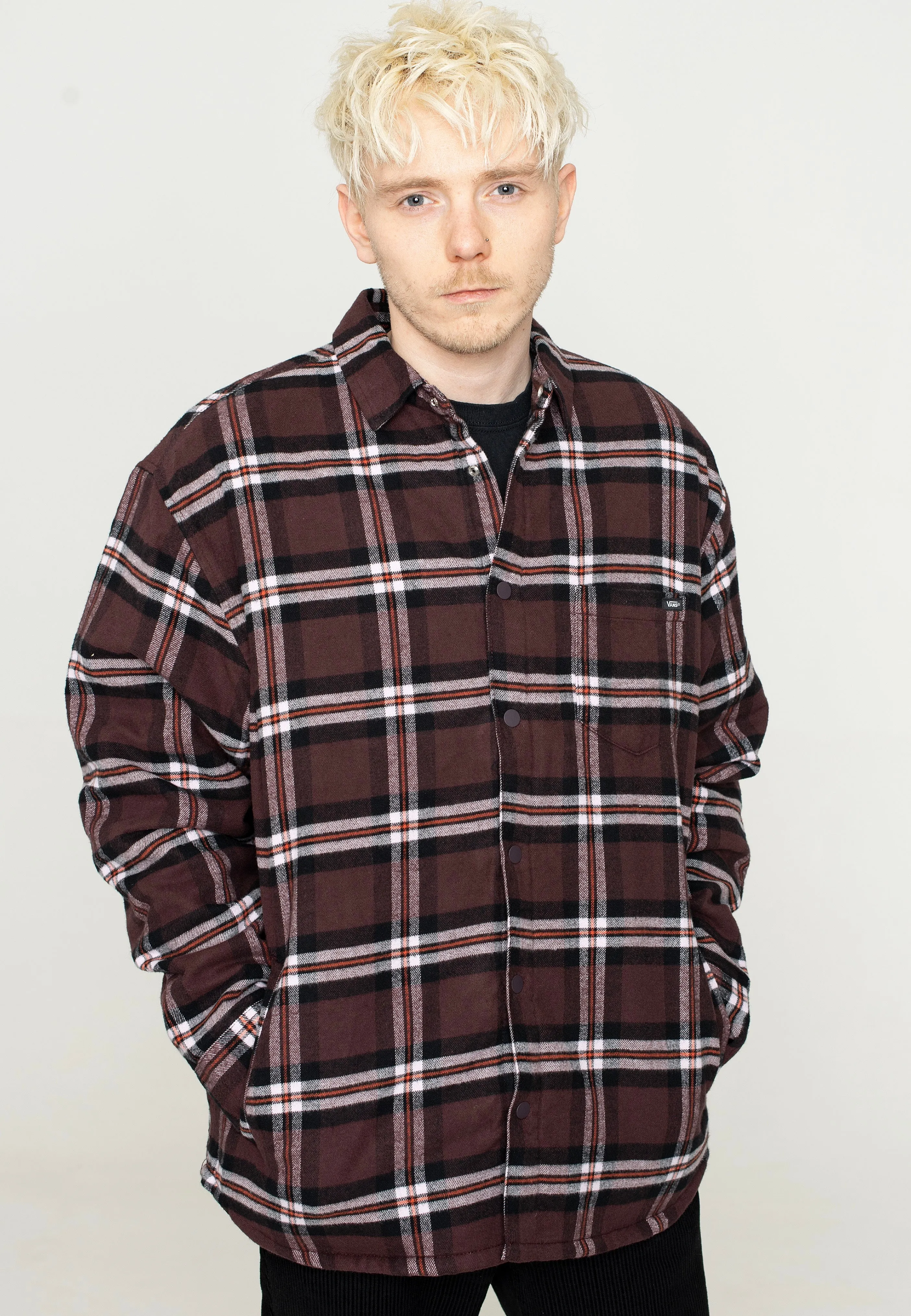 Vans - Kesler L/S Woven Fudge/Lavender Frost - Jacket Casual Edge