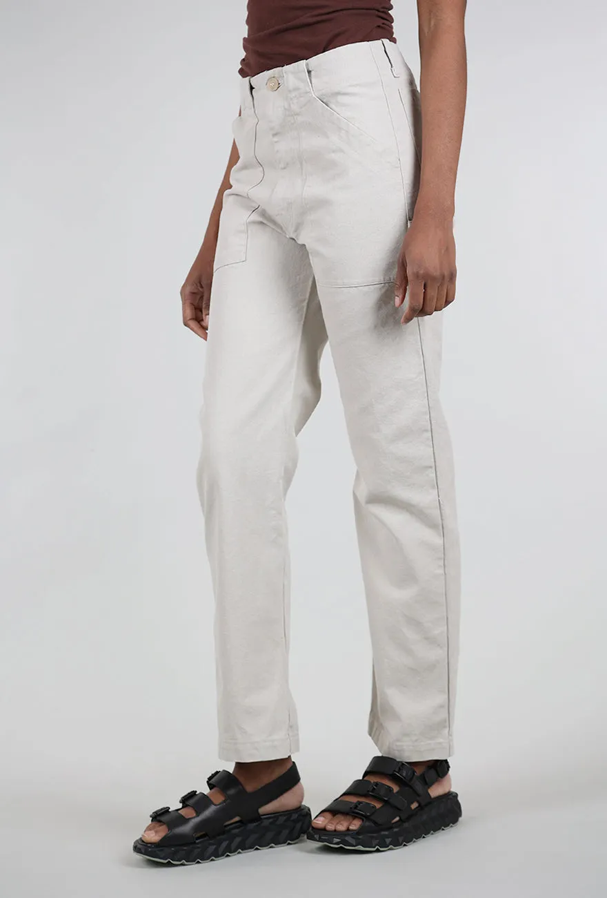 Practical Fit Canvas Utility Pant, Natural