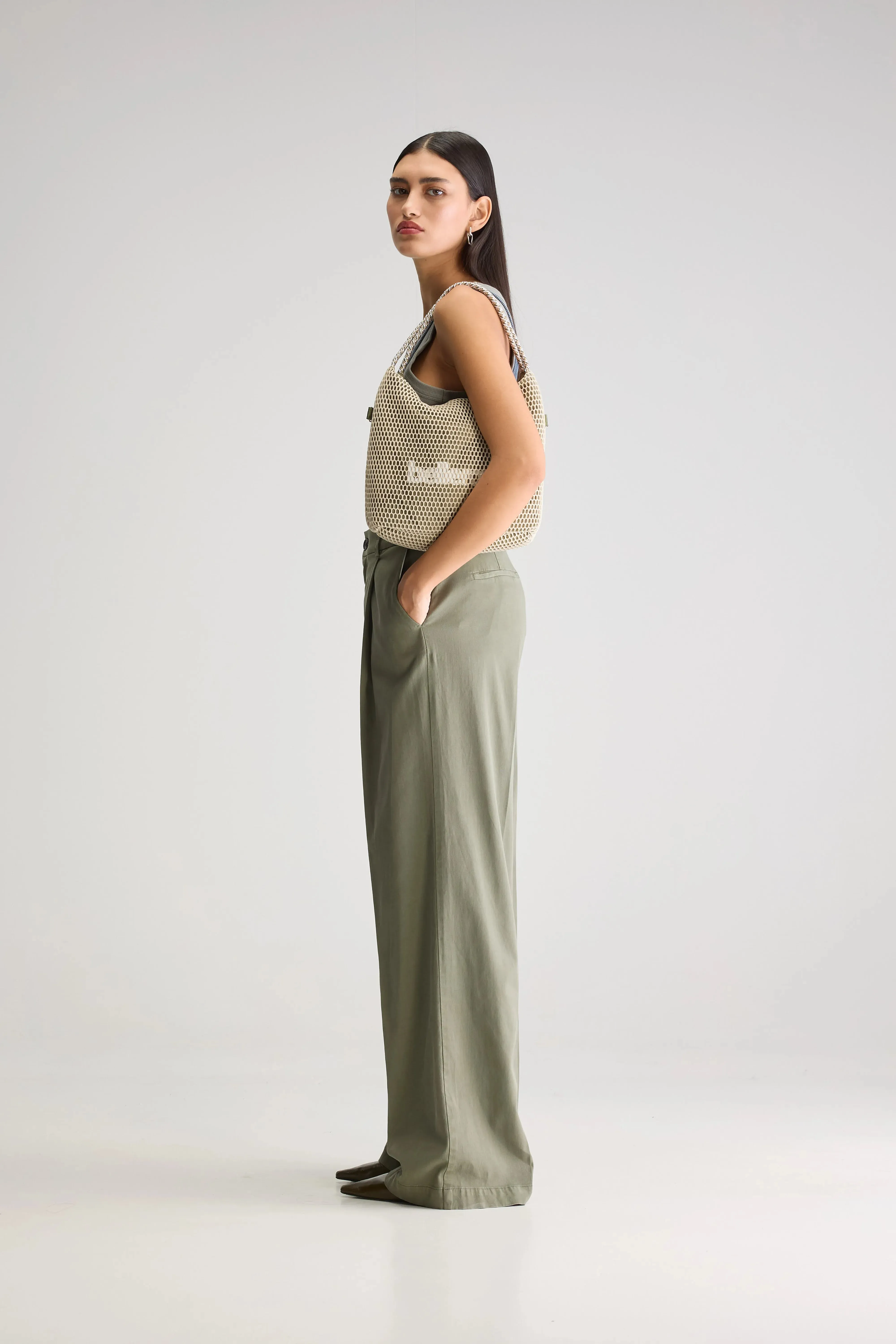 Premium Comfort Viktor formal trousers (251 / W / DUSTY OLIVE)