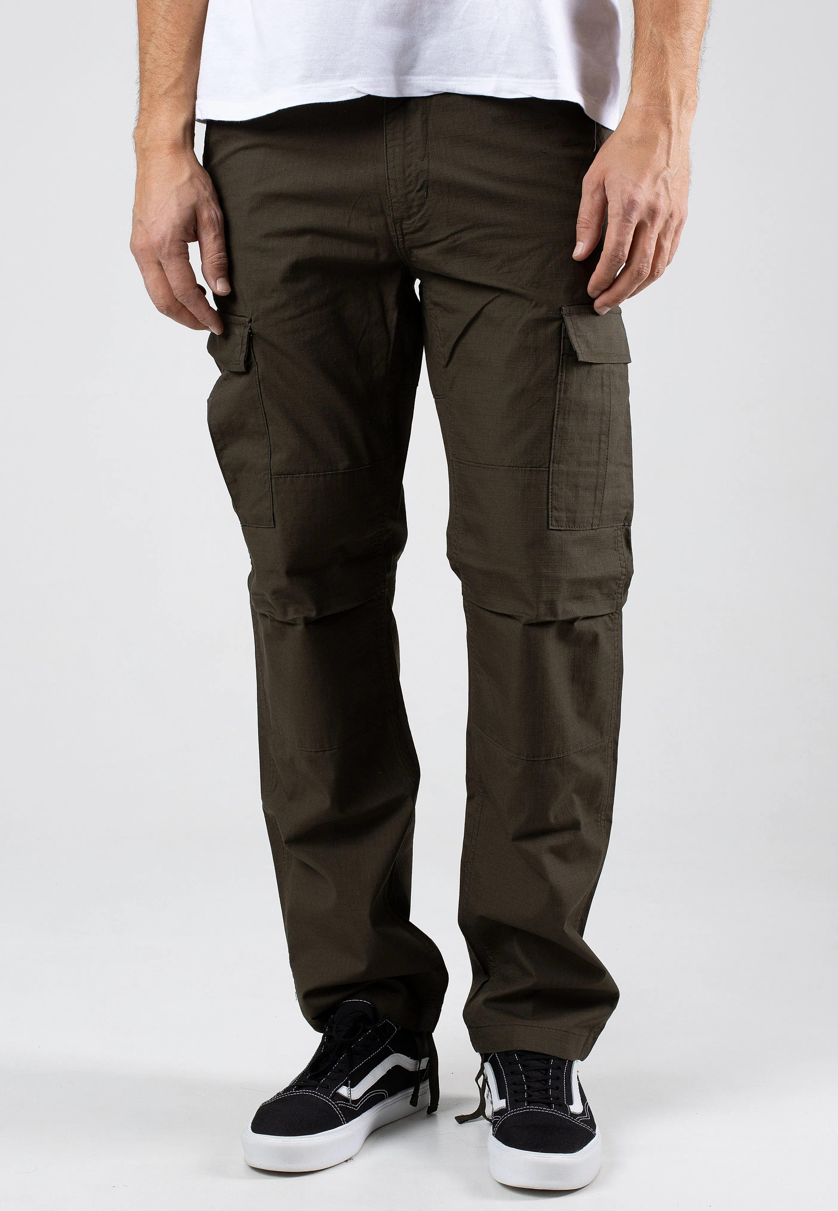 Weekend Wear Contrast Trim Carhartt WIP - Aviation Rinsed Cypress - Pants