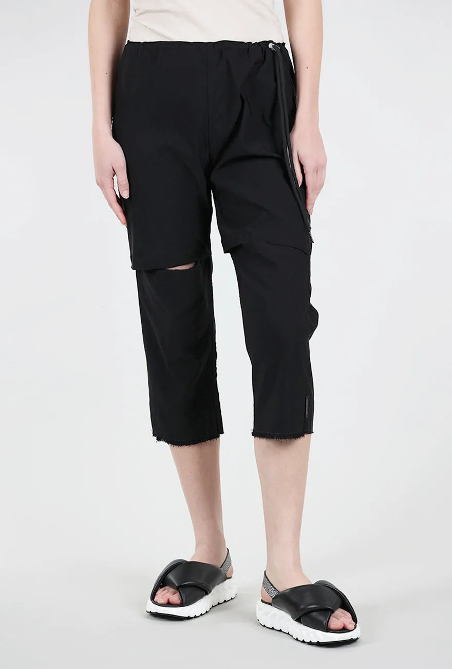 Loose Fit High Quality Material Remi Stretch Millennium Pant, Black