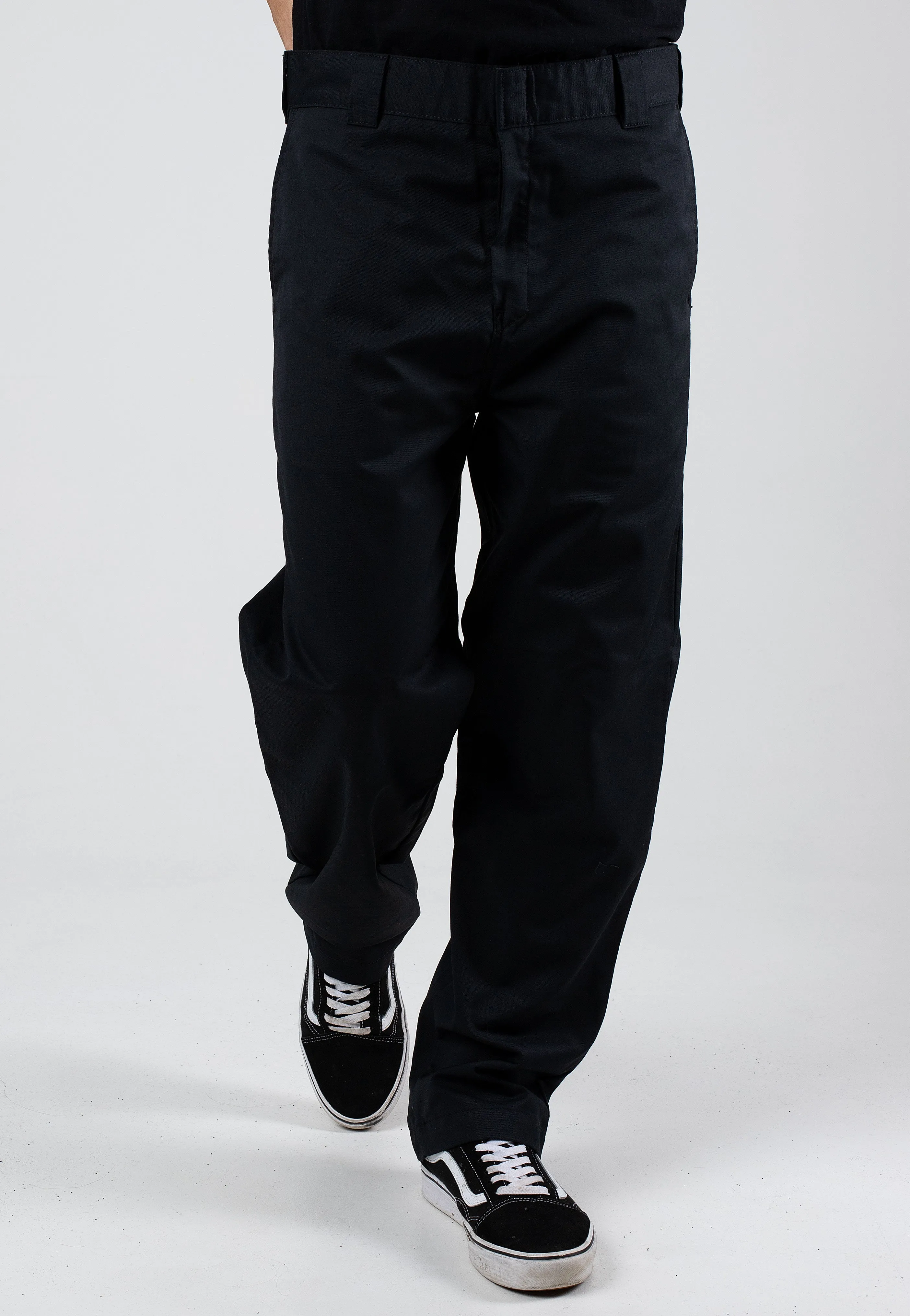 Carhartt WIP - Craft Rinsed Black - Pants Boho chic
