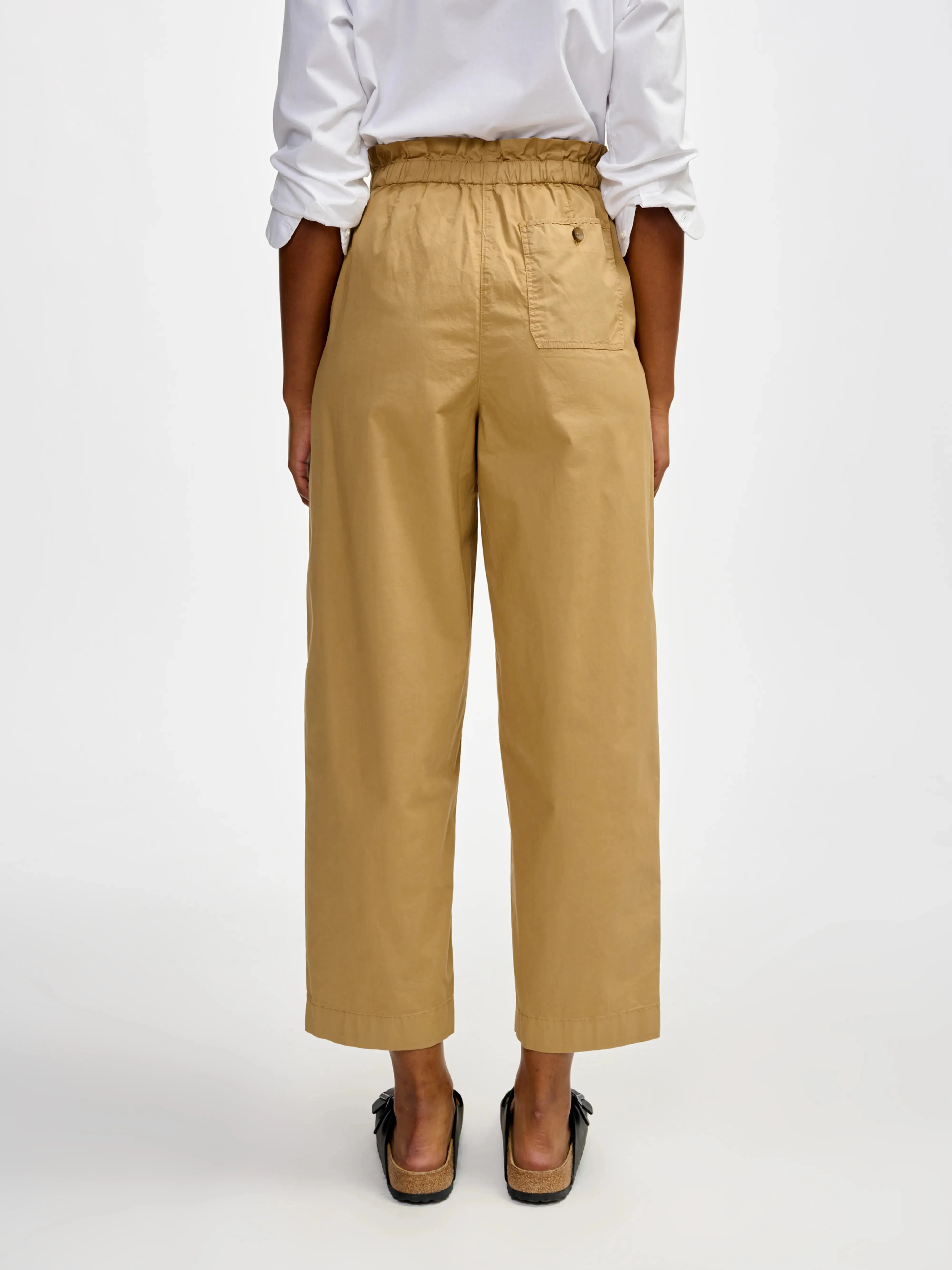 Premium Material lilow trousers (241 / W / CLAY)