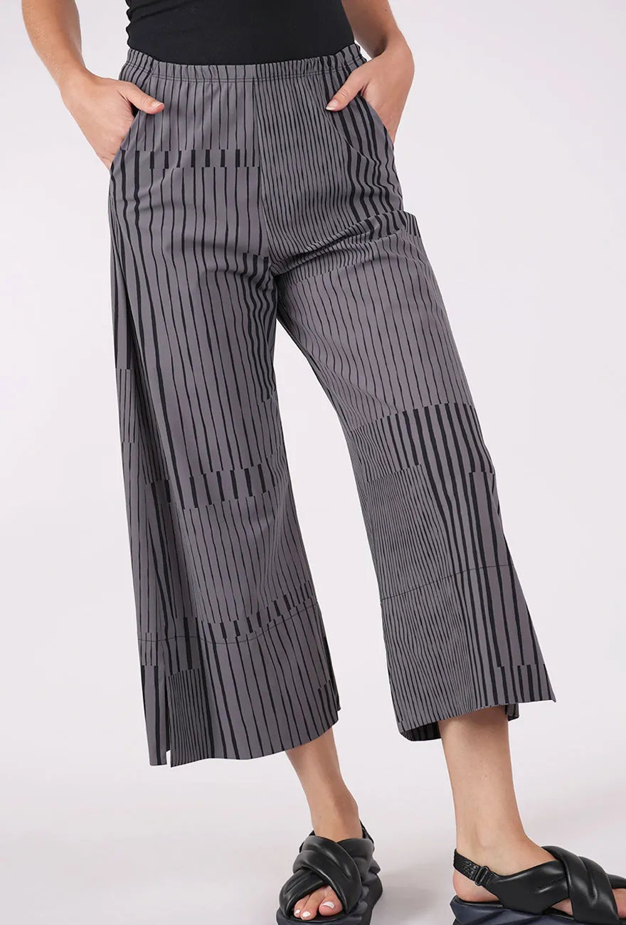 Print Holiday Pant, Quail Staccato Breathable Waist