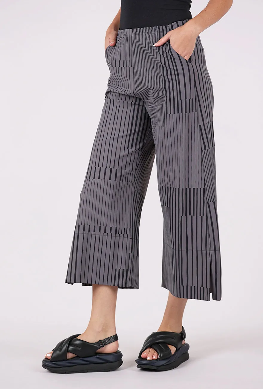 Print Holiday Pant, Quail Staccato Breathable Waist