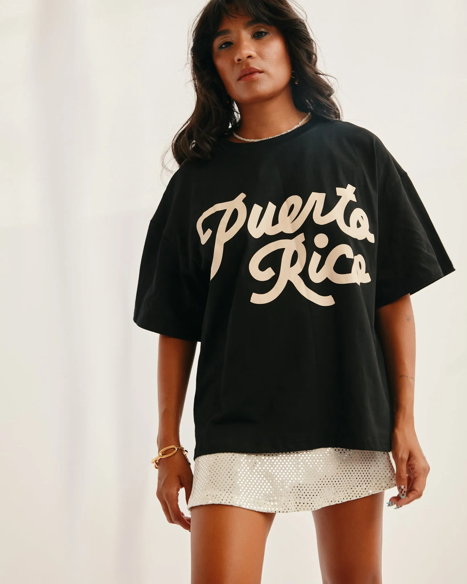 Puerto Rico Graphic Top Modern Twist
